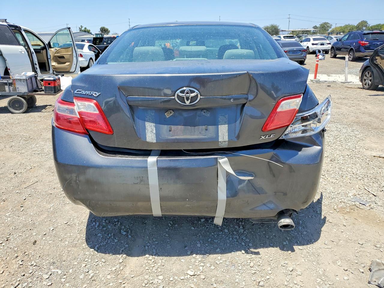 2009 Toyota Camry Xle Gray vin: 4T4BE46KX9R129364