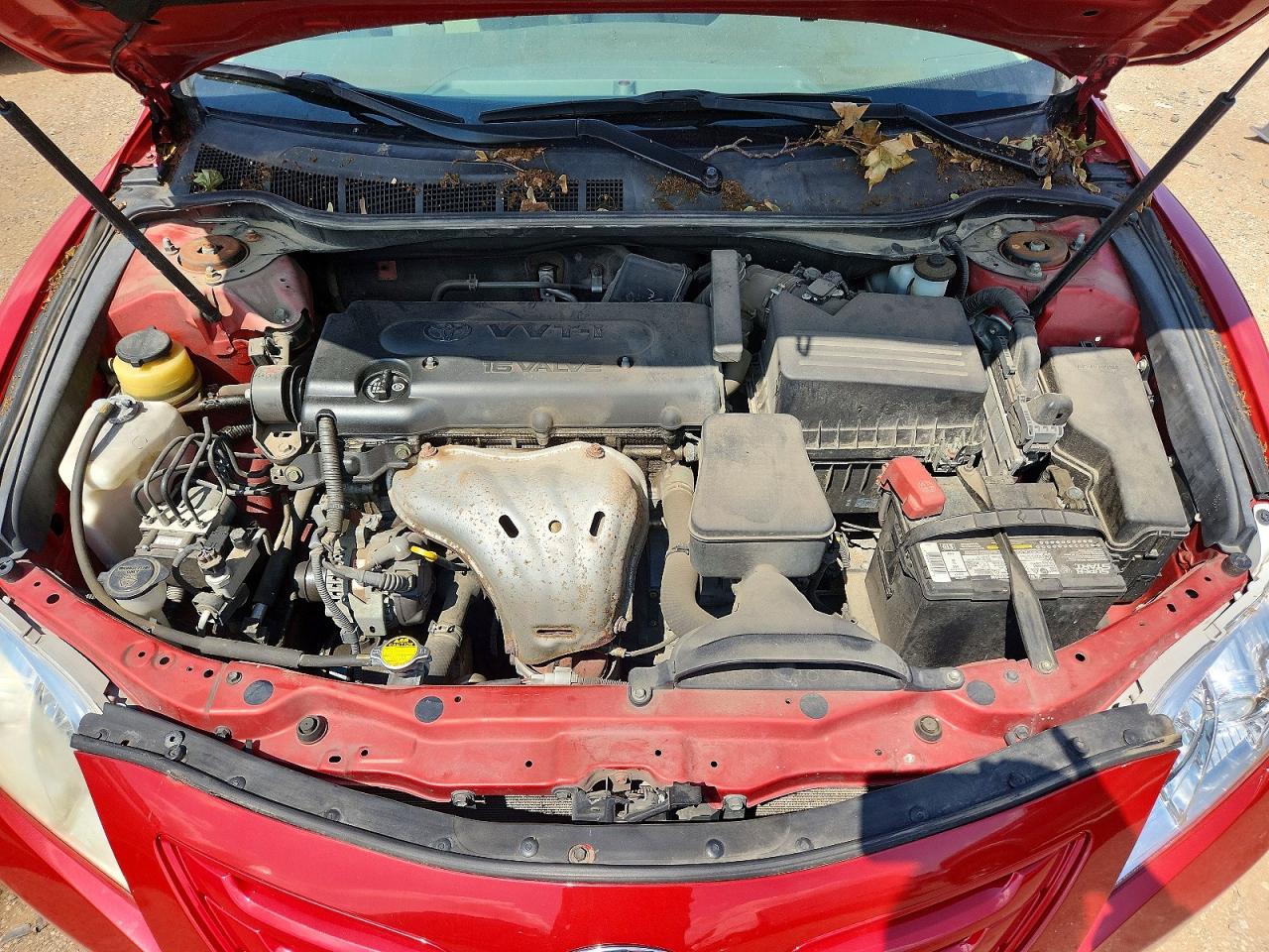 2009 Toyota Camry Le Red vin: 4T4BE46KX9R131809