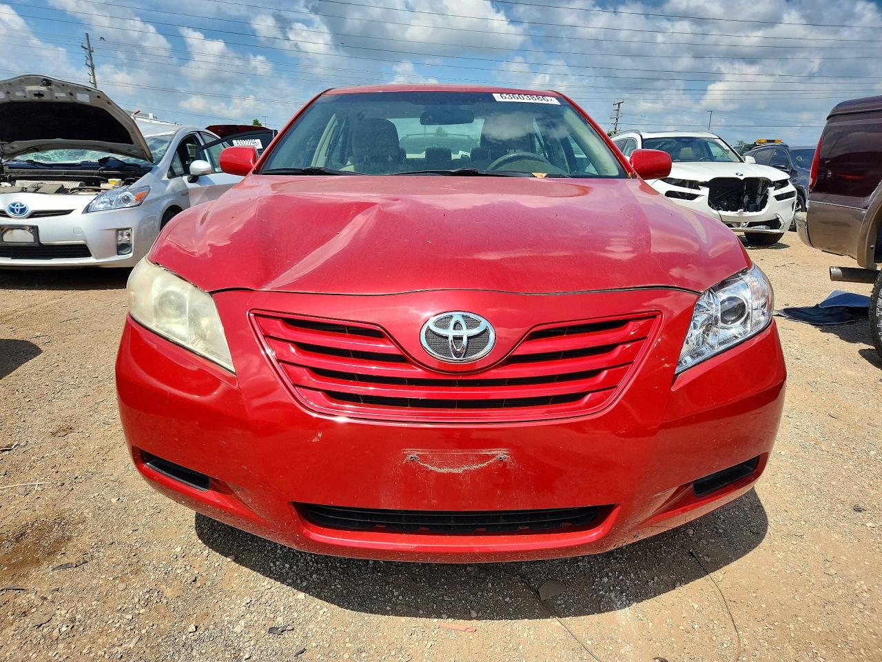 2009 Toyota Camry Le Red vin: 4T4BE46KX9R131809