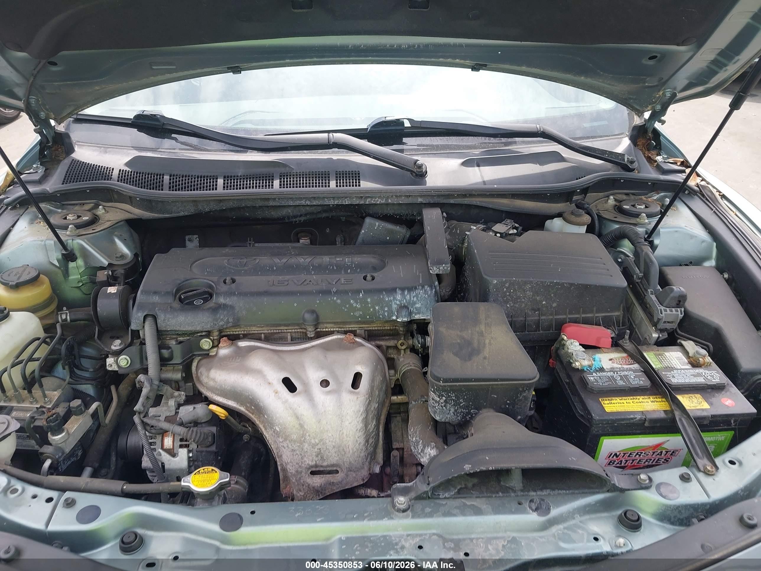 2009 Toyota Camry Le Green vin: 4T4BE46KX9R134435
