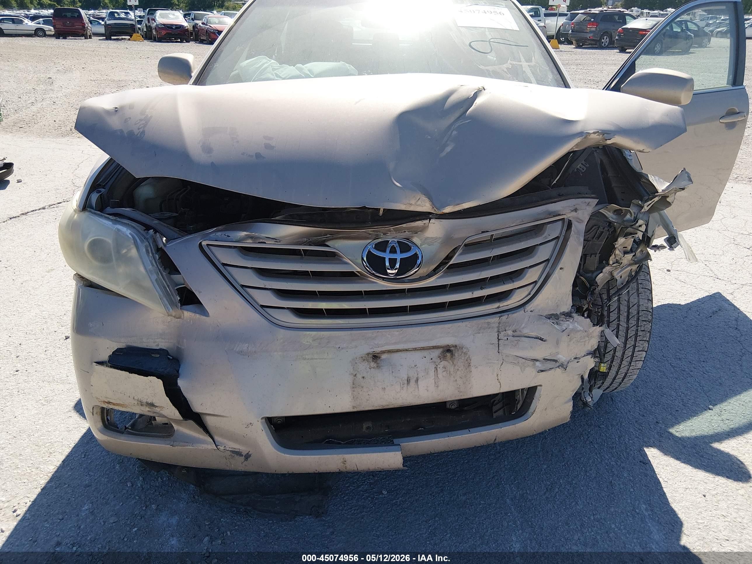 2009 Toyota Camry Le Beige vin: 4T4BE46KX9R134757