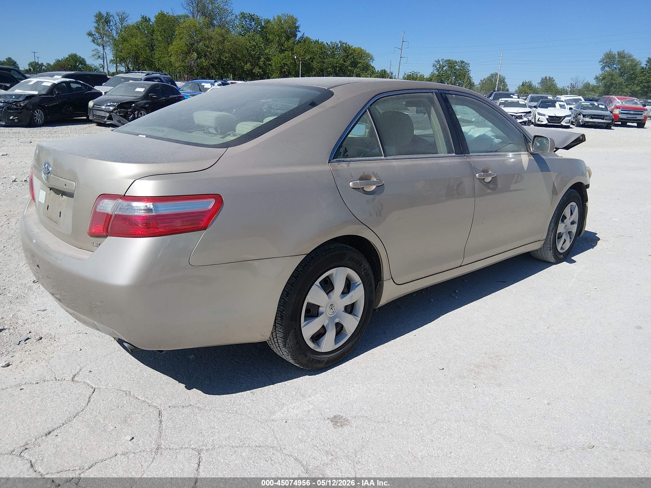 2009 Toyota Camry Le Beige vin: 4T4BE46KX9R134757