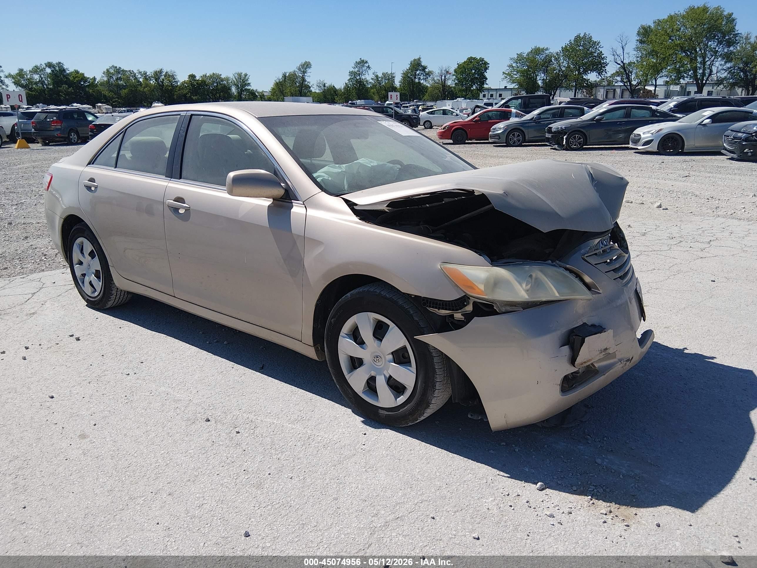 2009 Toyota Camry Le Beige vin: 4T4BE46KX9R134757