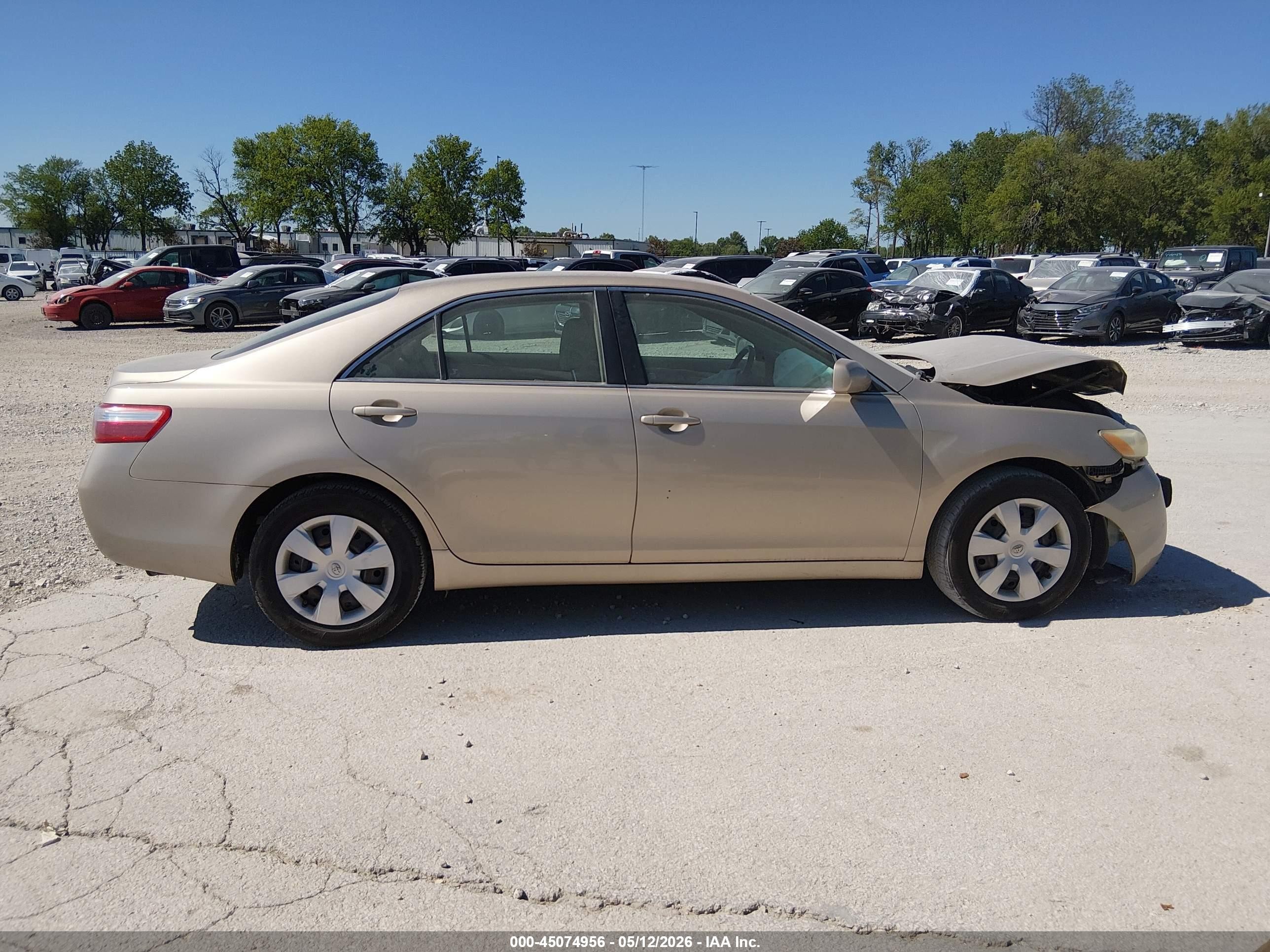 2009 Toyota Camry Le Beige vin: 4T4BE46KX9R134757
