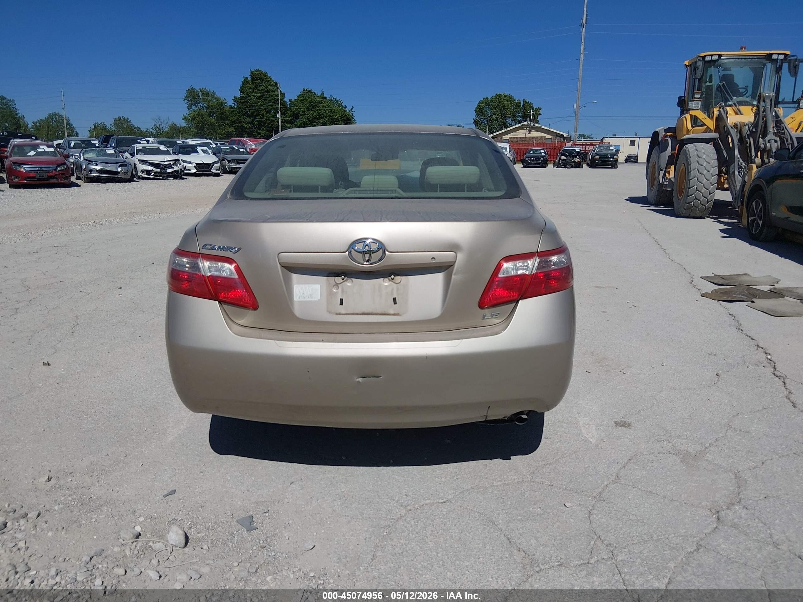 2009 Toyota Camry Le Beige vin: 4T4BE46KX9R134757