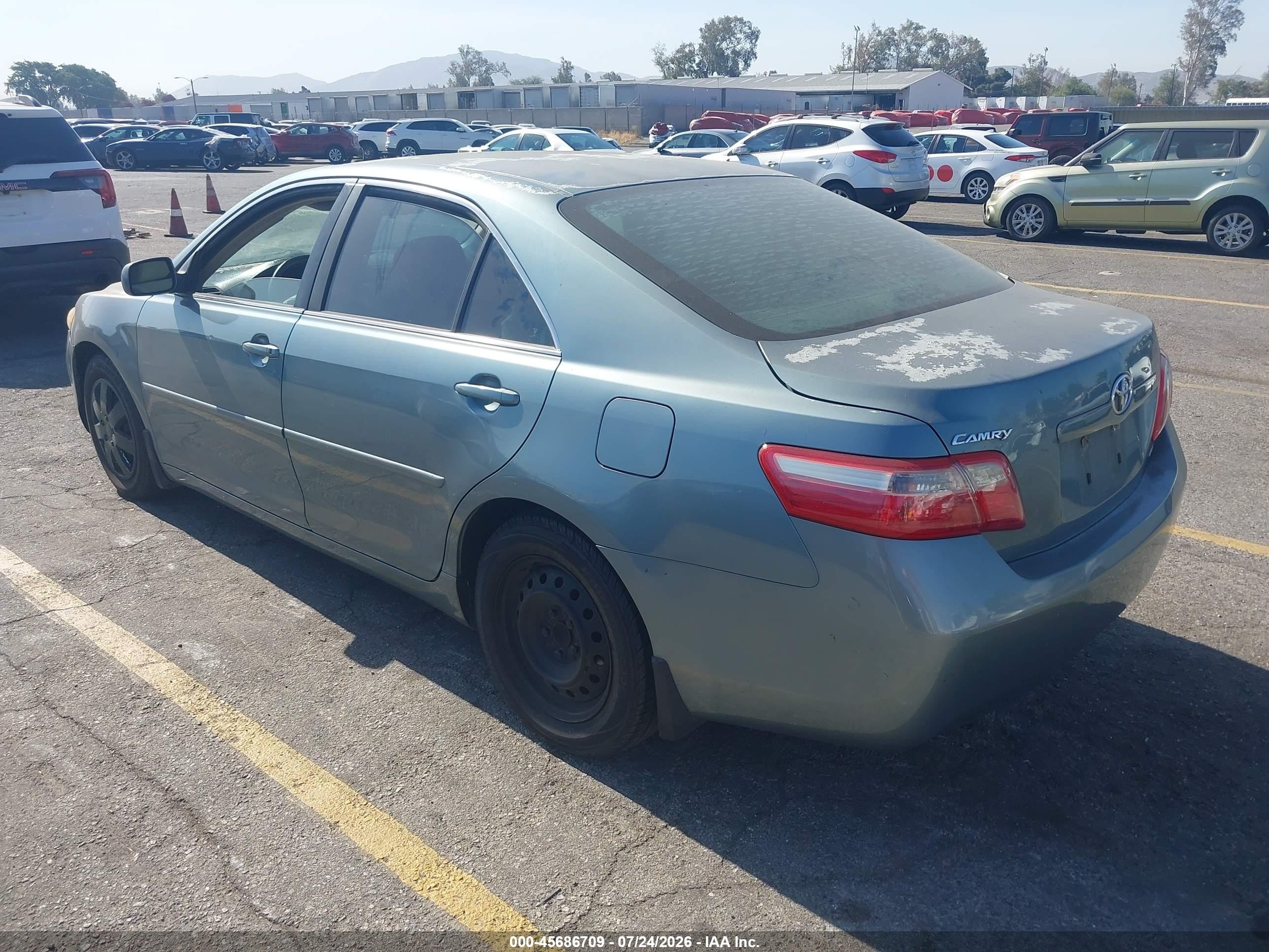 2009 Toyota Camry Le Green vin: 4T4BE46KX9R135536