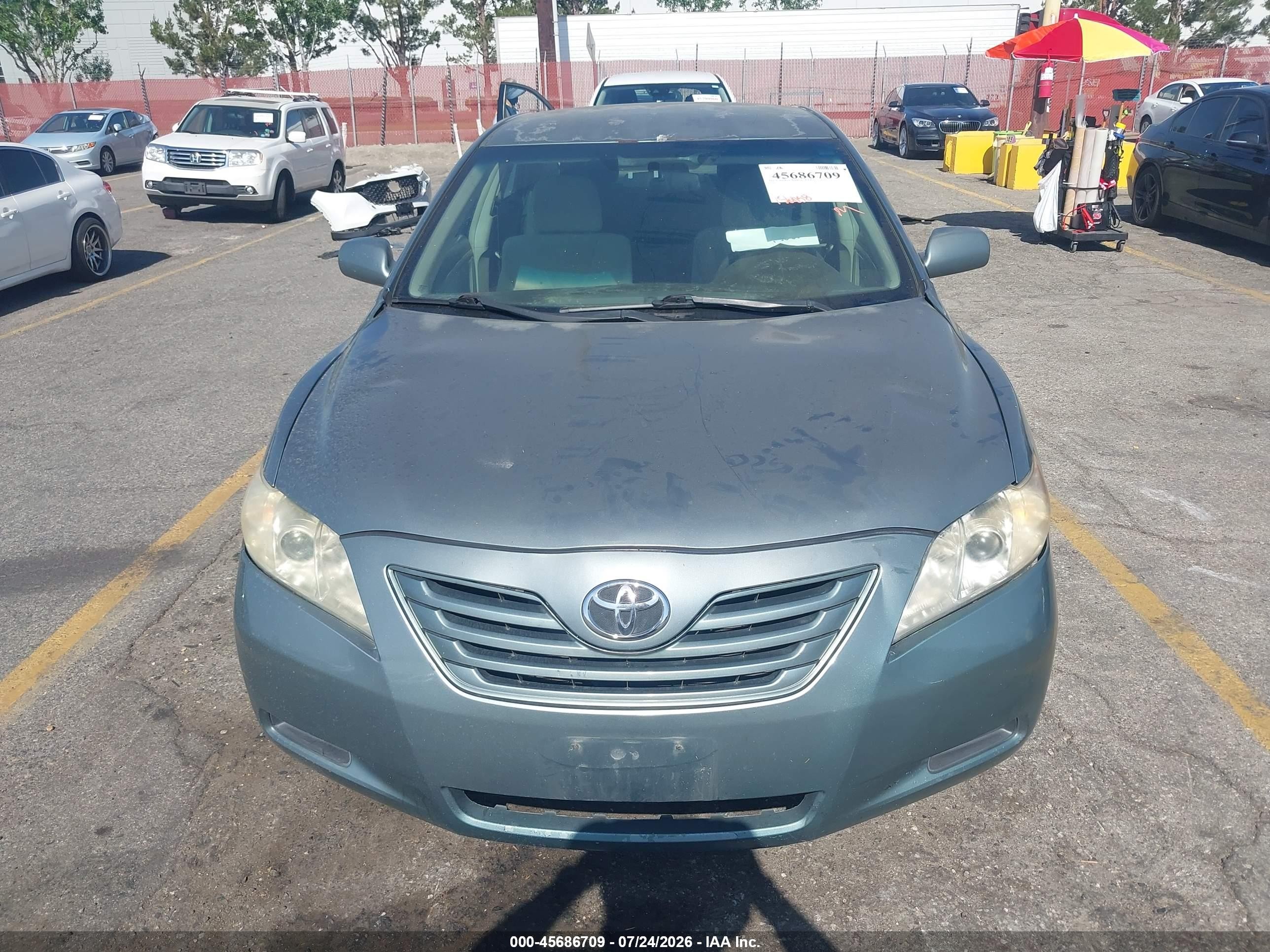 2009 Toyota Camry Le Green vin: 4T4BE46KX9R135536