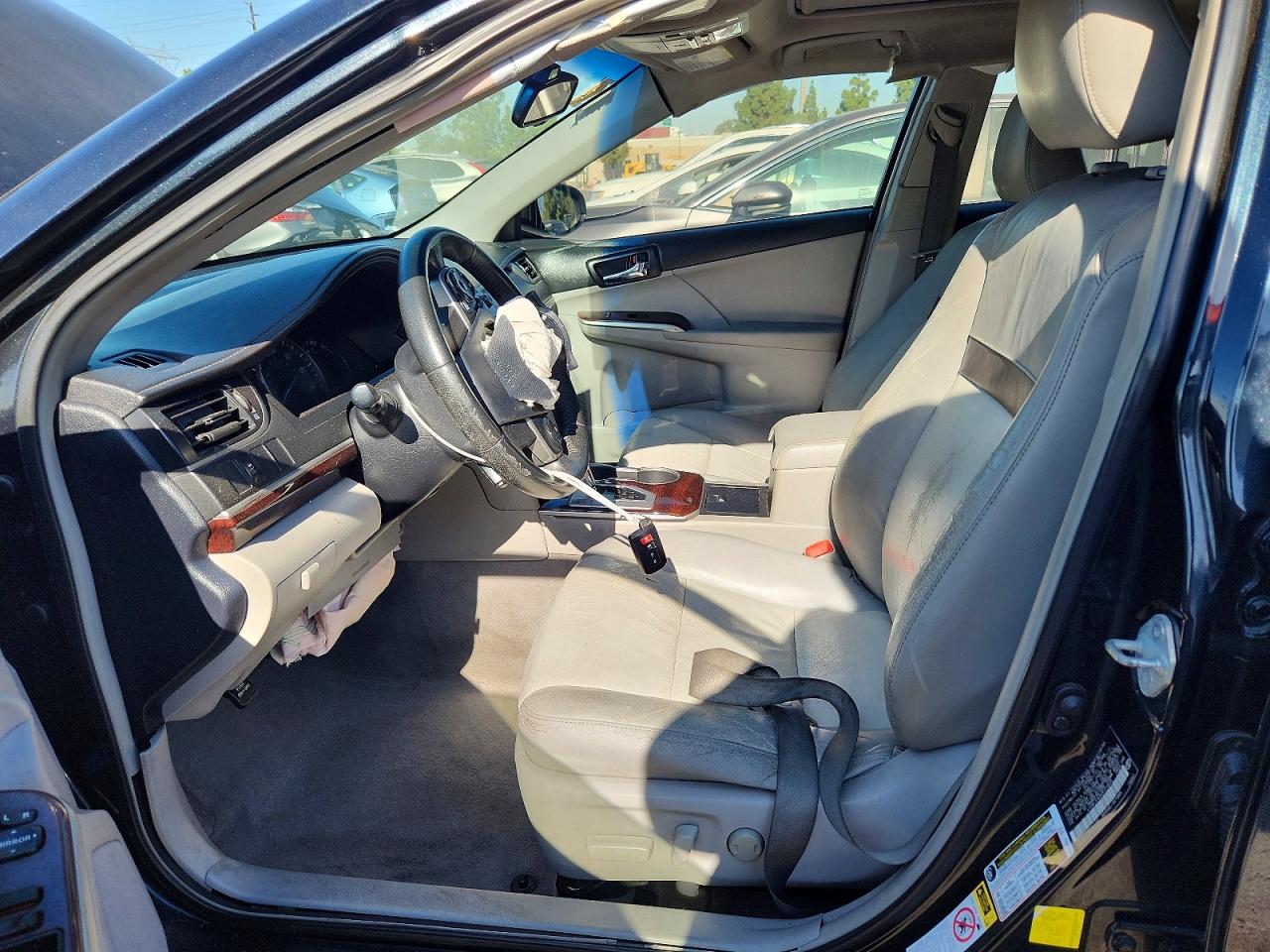 2012 Toyota Camry Xle Black vin: 4T4BF1FK0CR173635