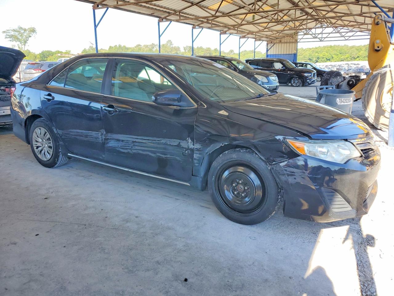 2012 Toyota Camry Le Black vin: 4T4BF1FK0CR176468
