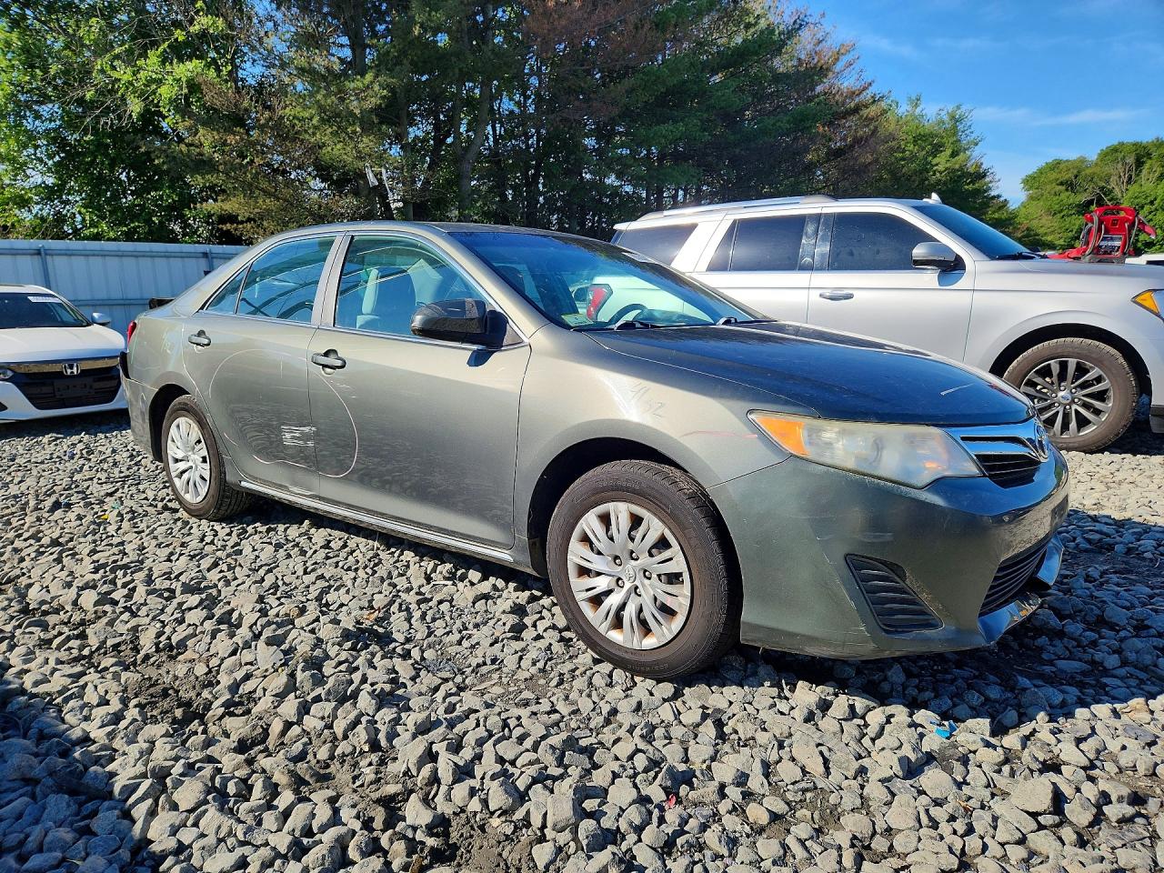 2012 Toyota Camry Le Зеленый vin: 4T4BF1FK0CR181850