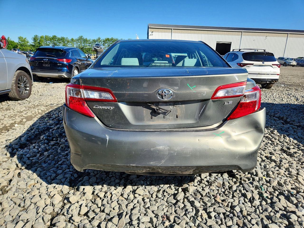 2012 Toyota Camry Le Зеленый vin: 4T4BF1FK0CR181850