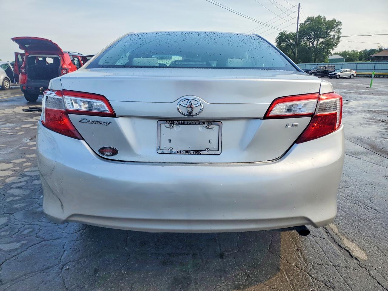 2012 Toyota Camry Le Silver vin: 4T4BF1FK0CR193352