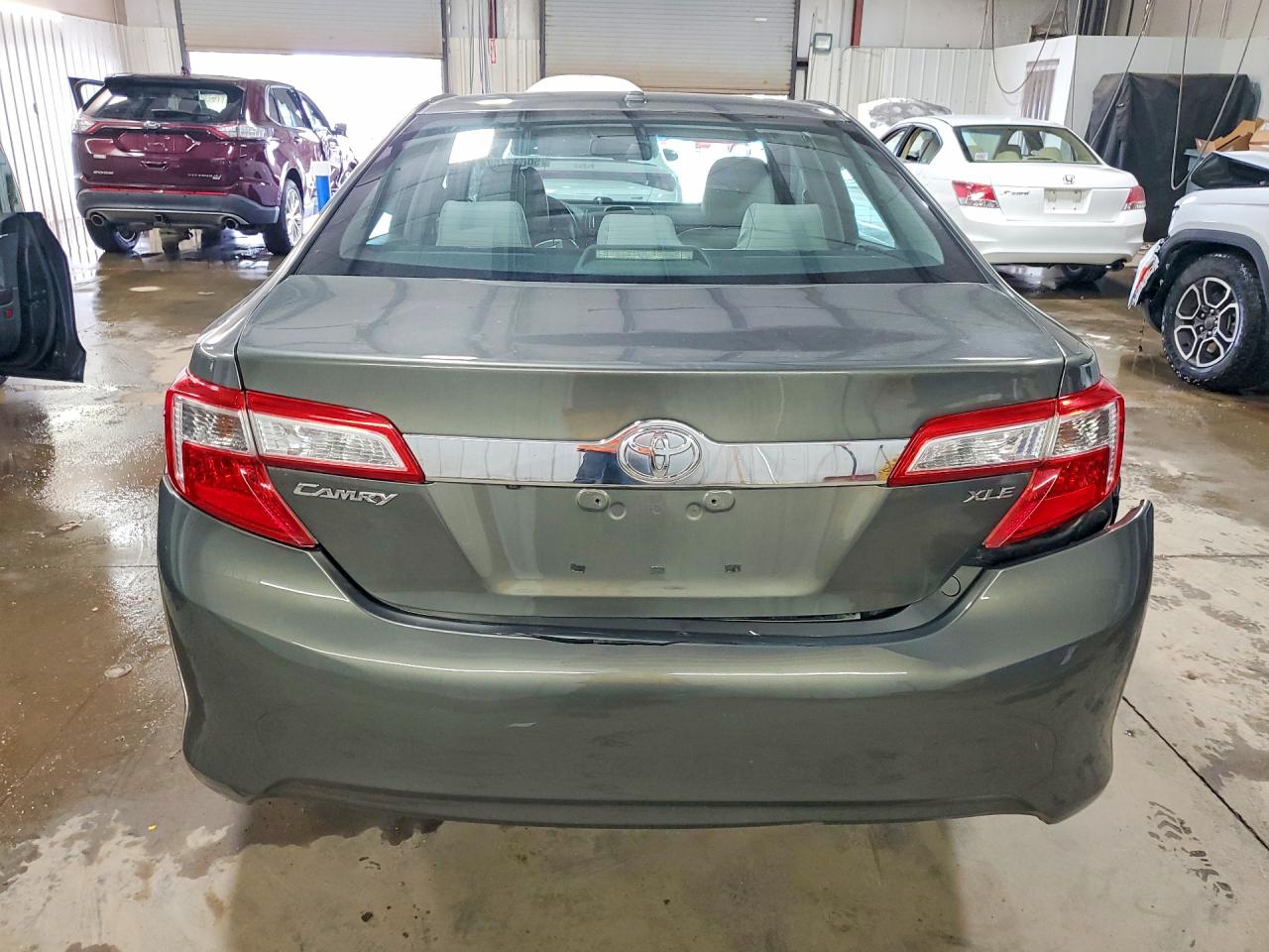2012 Toyota Camry Xle Серый vin: 4T4BF1FK0CR198079
