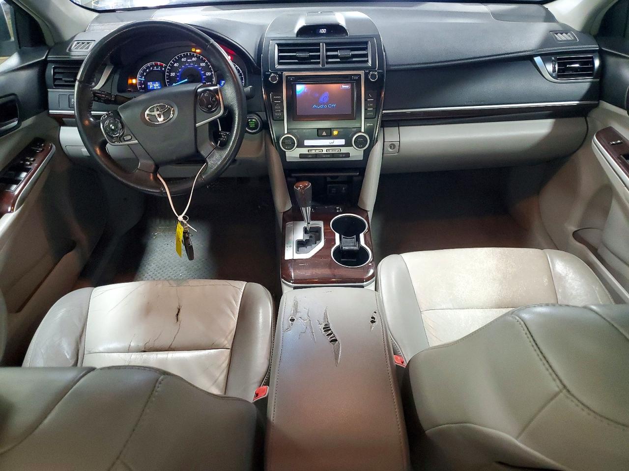 2012 Toyota Camry Xle Серый vin: 4T4BF1FK0CR198079