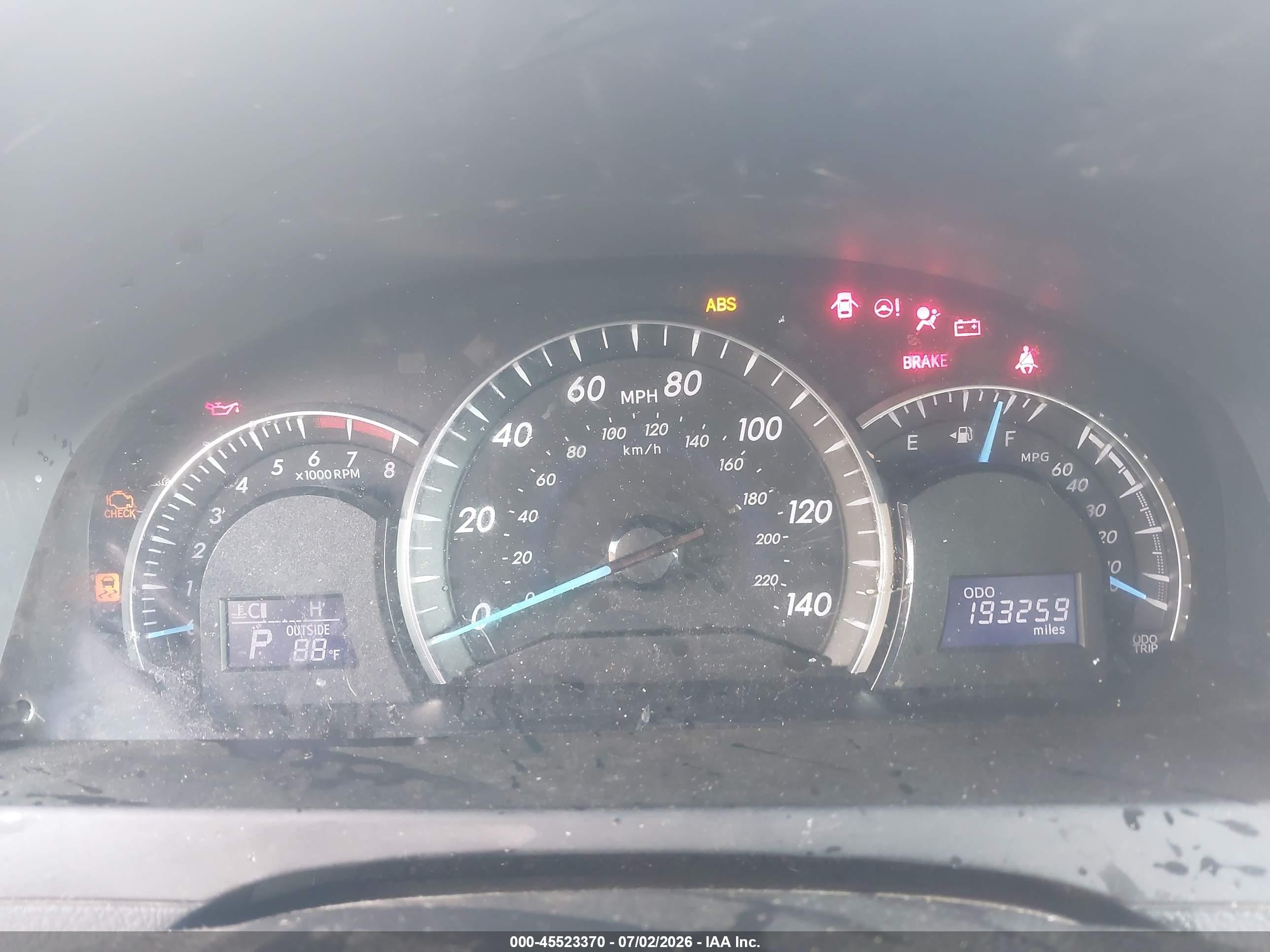 2012 Toyota Camry Xle Белый vin: 4T4BF1FK0CR207864