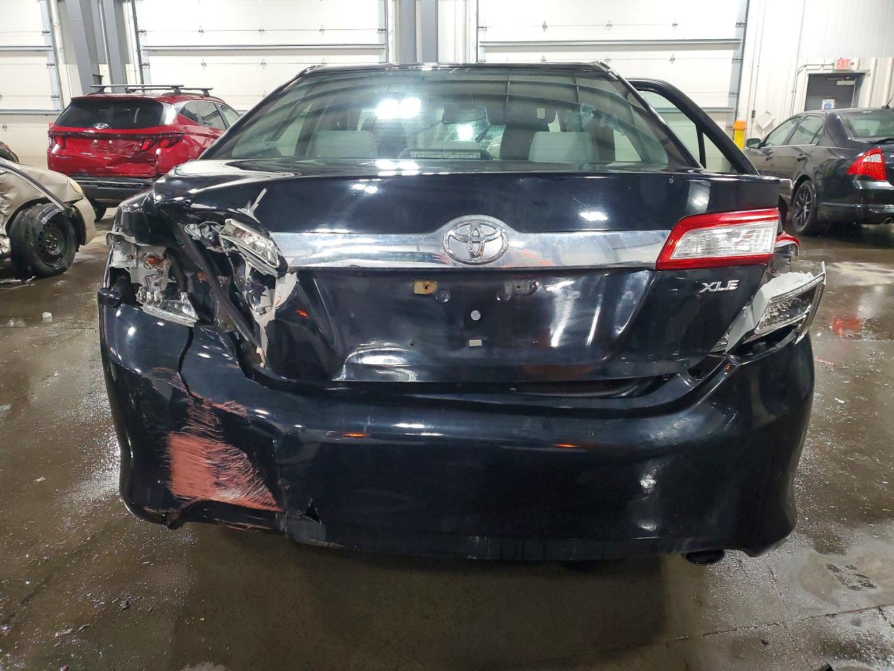 2012 Toyota Camry Xle Black vin: 4T4BF1FK0CR213616