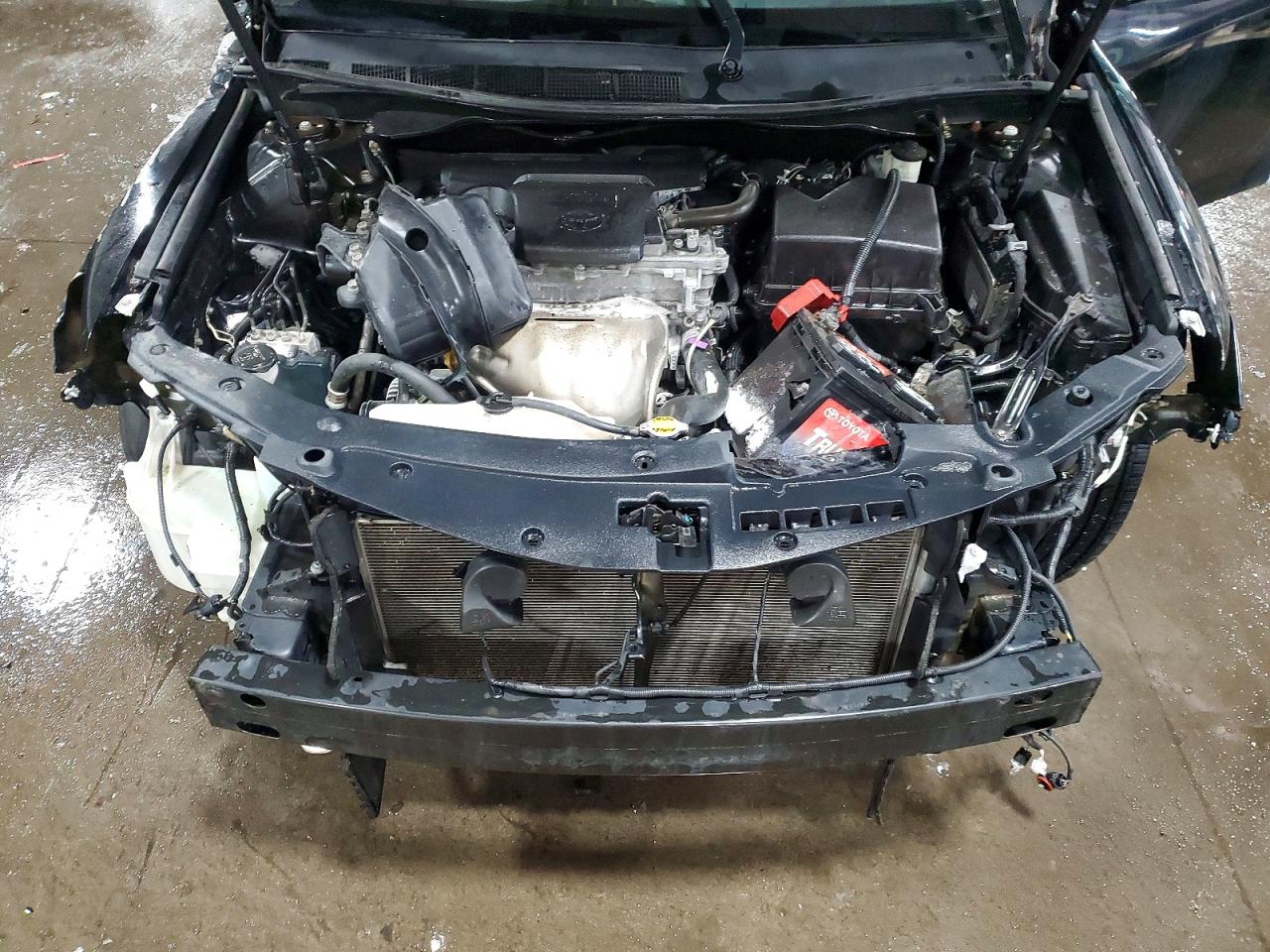 2012 Toyota Camry Xle Black vin: 4T4BF1FK0CR213616