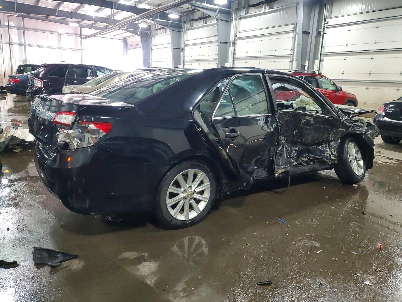 2012 Toyota Camry Xle Black vin: 4T4BF1FK0CR213616