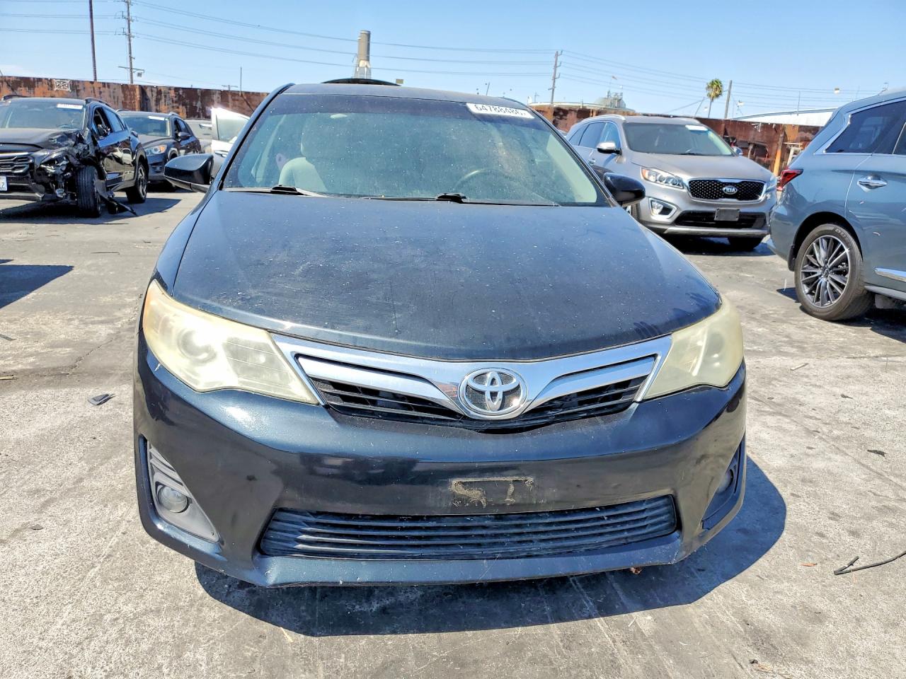 2012 Toyota Camry Le Charcoal vin: 4T4BF1FK0CR221862