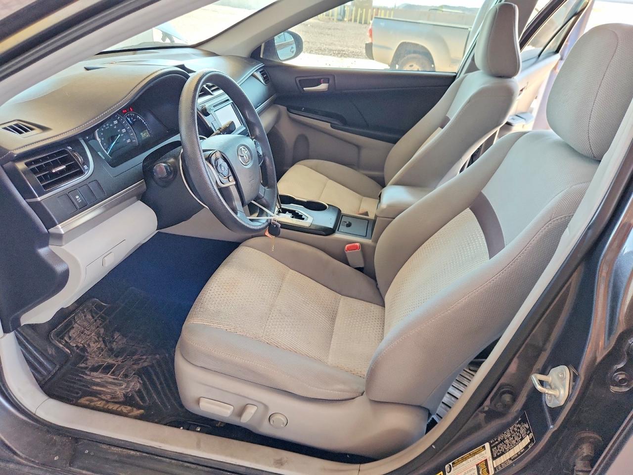 2012 Toyota Camry Le Gray vin: 4T4BF1FK0CR236328