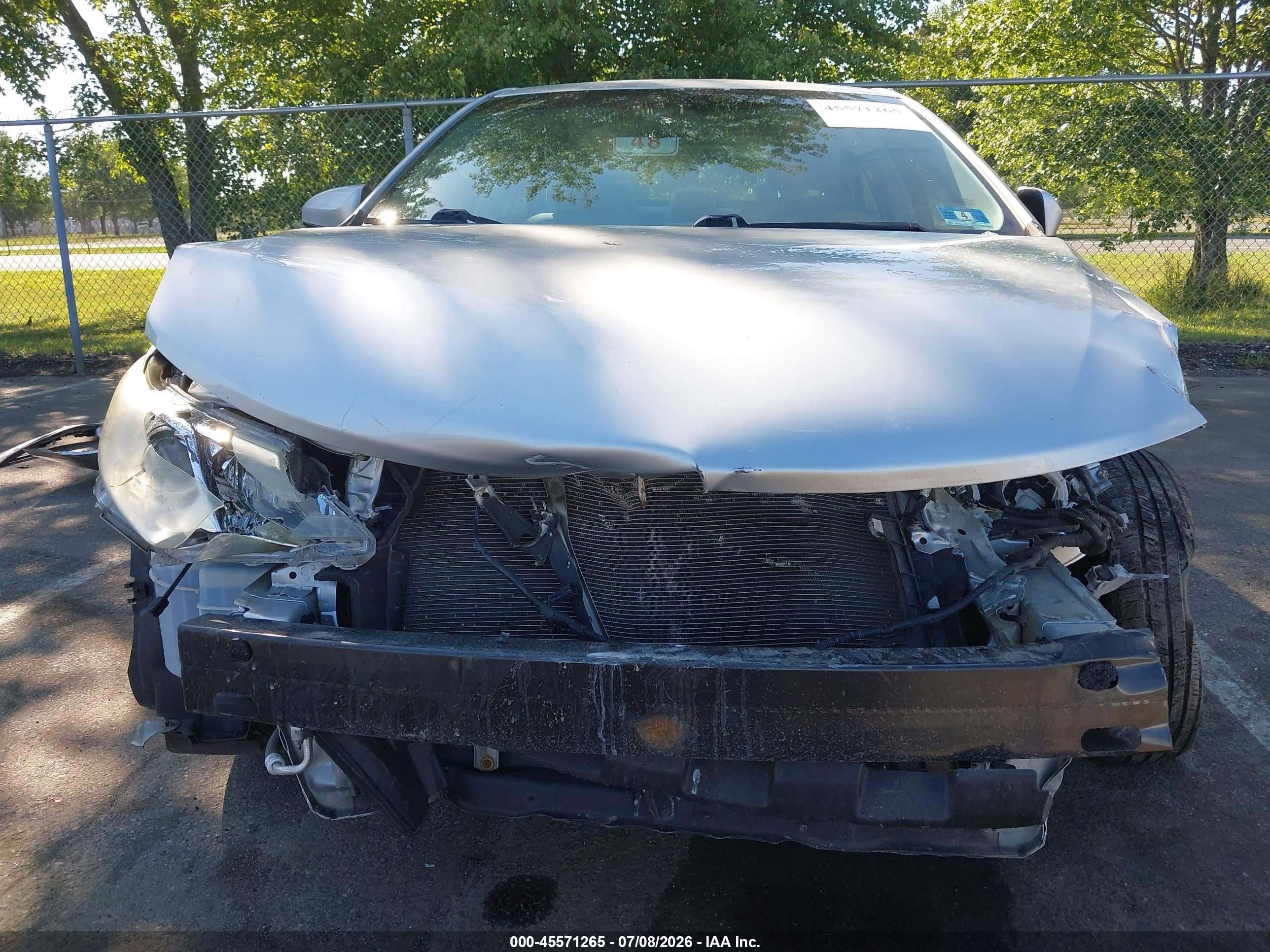 2012 Toyota Camry Le Silver vin: 4T4BF1FK0CR237558