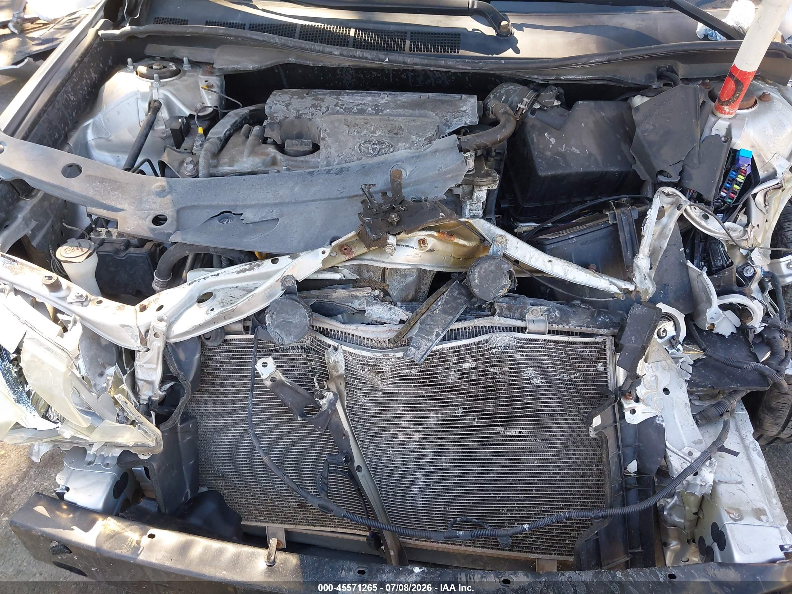 2012 Toyota Camry Le Silver vin: 4T4BF1FK0CR237558