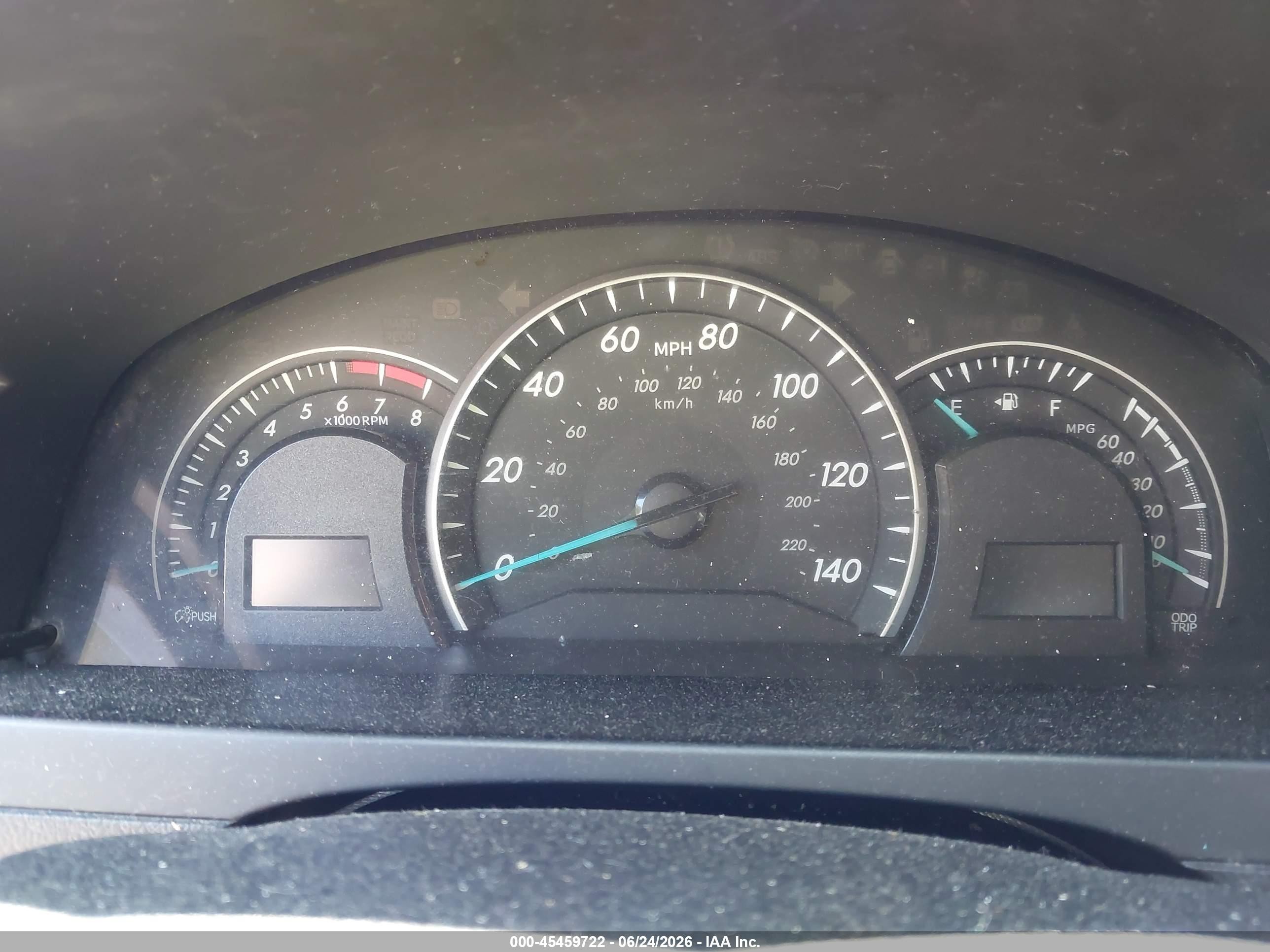2012 Toyota Camry Le Red vin: 4T4BF1FK0CR256935