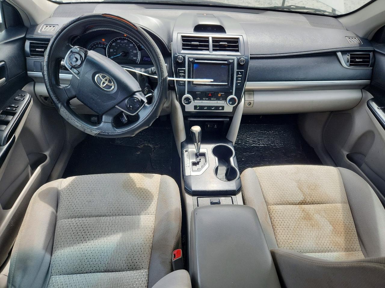 2012 Toyota Camry Le Белый vin: 4T4BF1FK0CR265554
