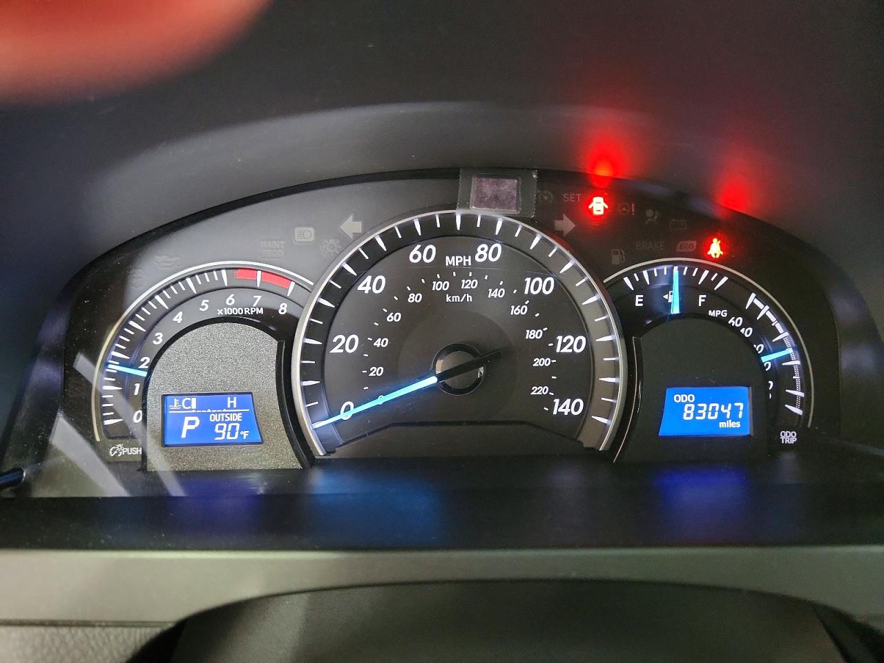 2012 Toyota Camry Le Синий vin: 4T4BF1FK0CR274125