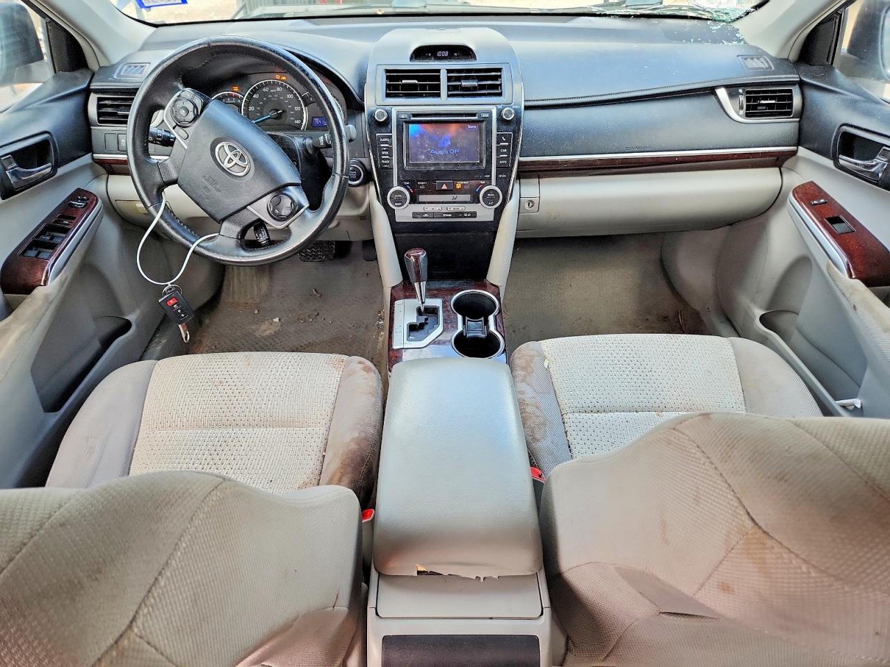 2012 Toyota Camry Xle Gray vin: 4T4BF1FK0CR274271