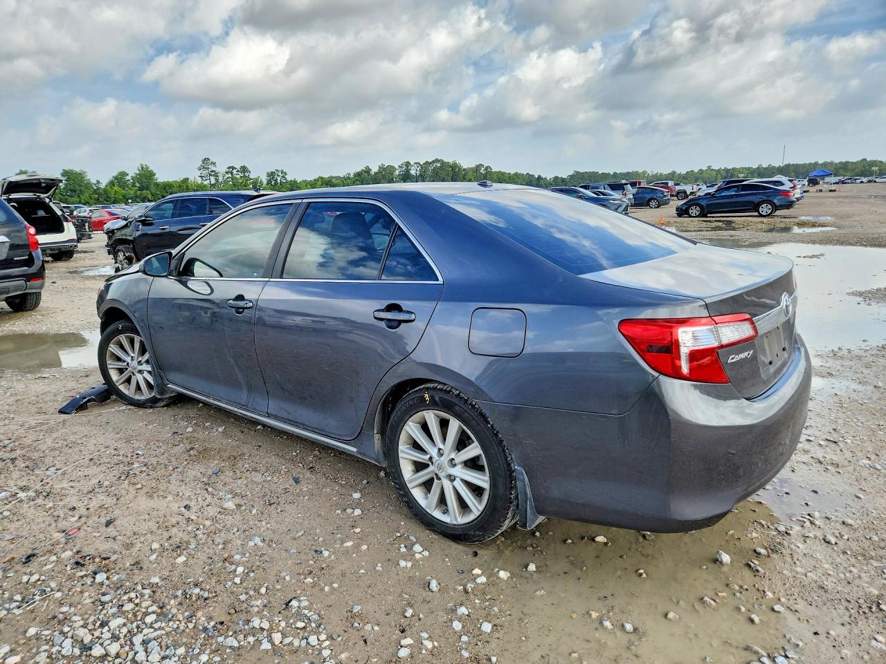 2012 Toyota Camry Xle Gray vin: 4T4BF1FK0CR274271