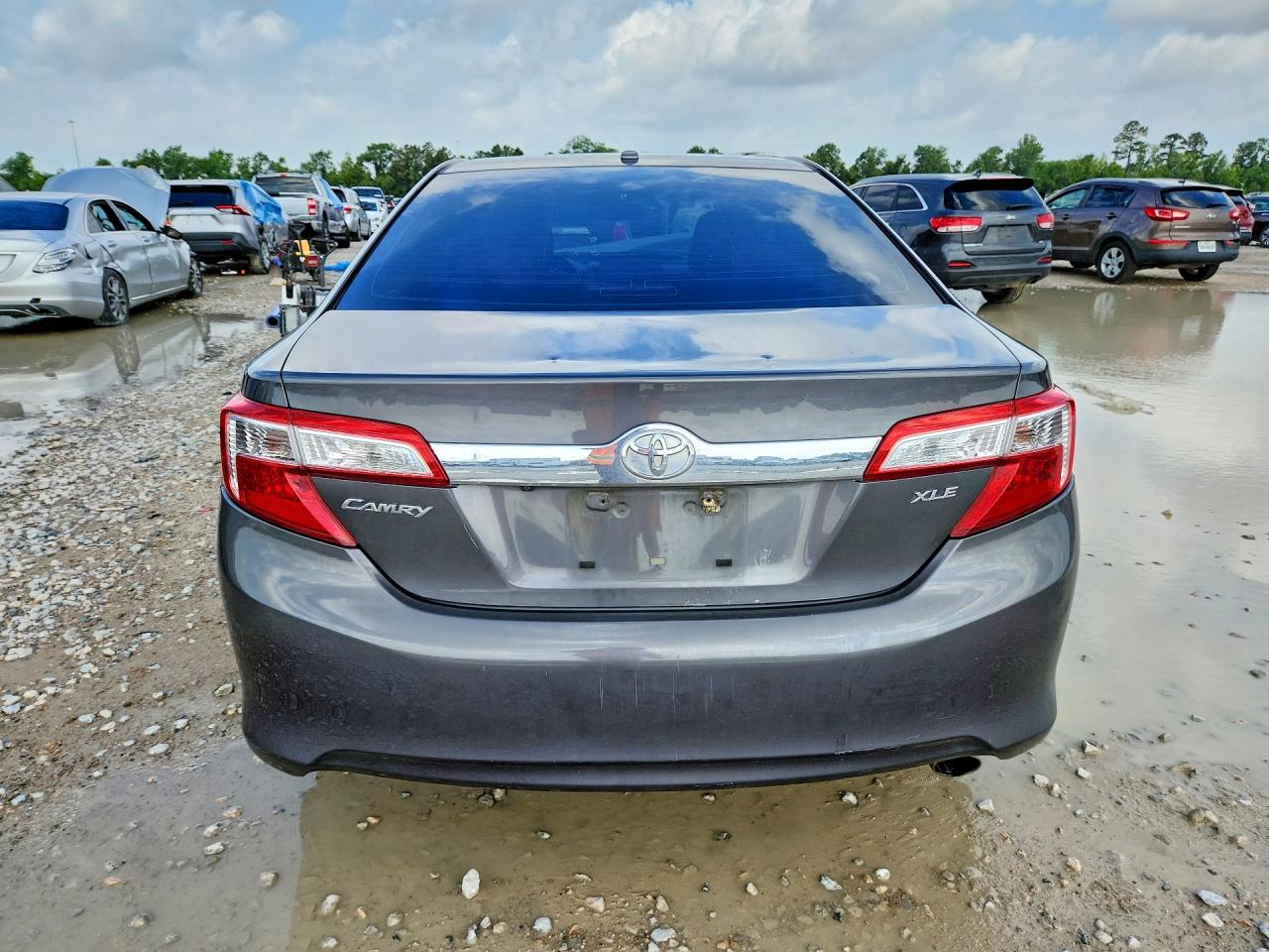 2012 Toyota Camry Xle Gray vin: 4T4BF1FK0CR274271