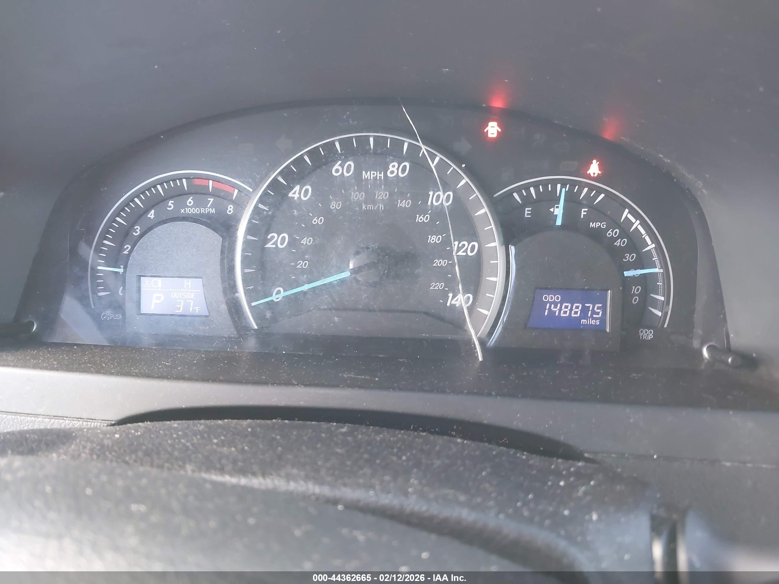 2013 Toyota Camry Le Gray vin: 4T4BF1FK0DR278631
