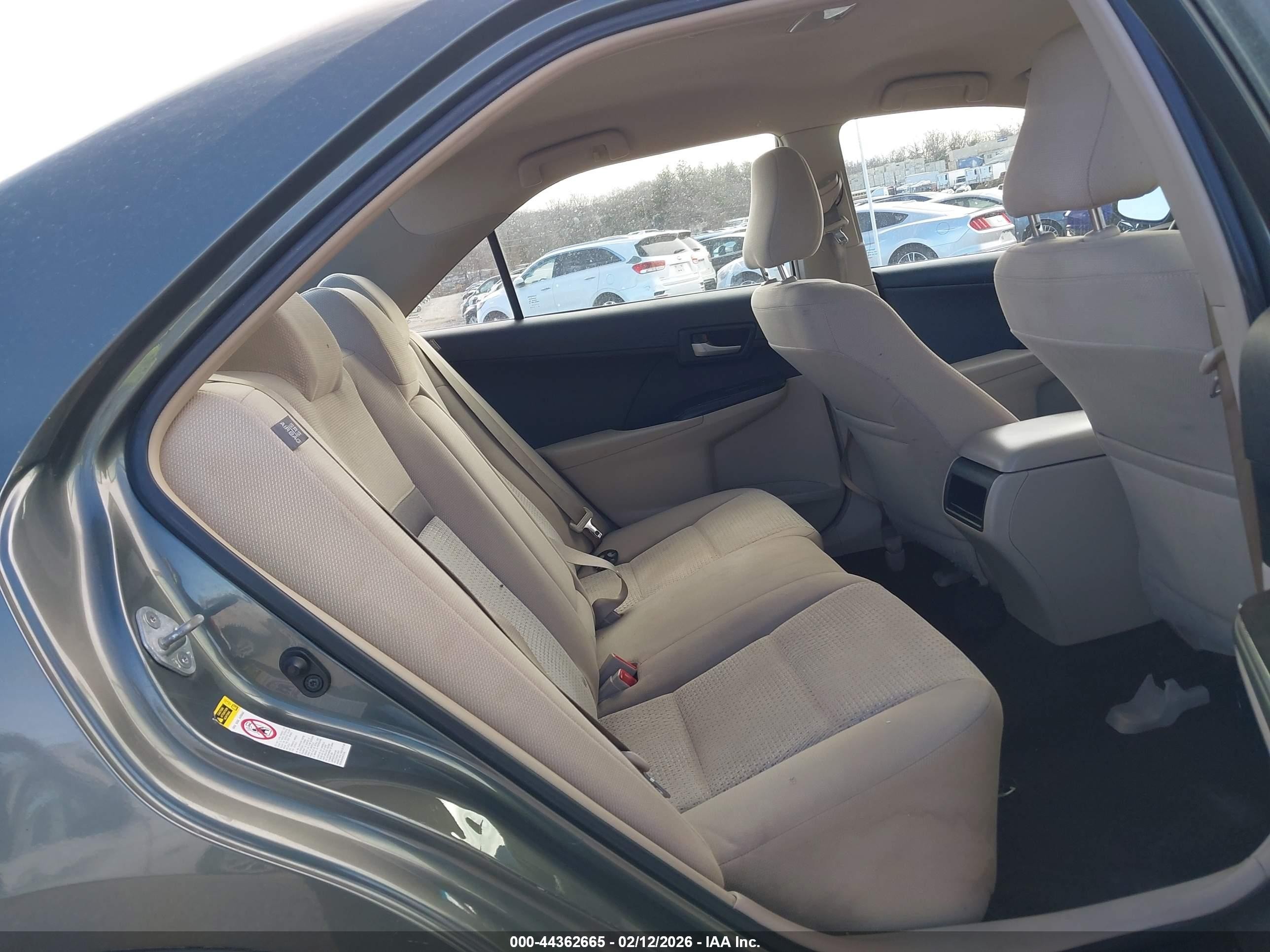 2013 Toyota Camry Le Gray vin: 4T4BF1FK0DR278631