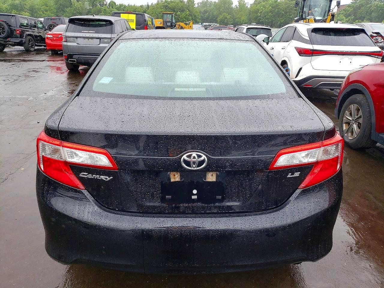 2013 Toyota Camry Le Black vin: 4T4BF1FK0DR284221
