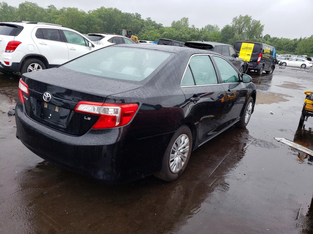 2013 Toyota Camry Le Black vin: 4T4BF1FK0DR284221