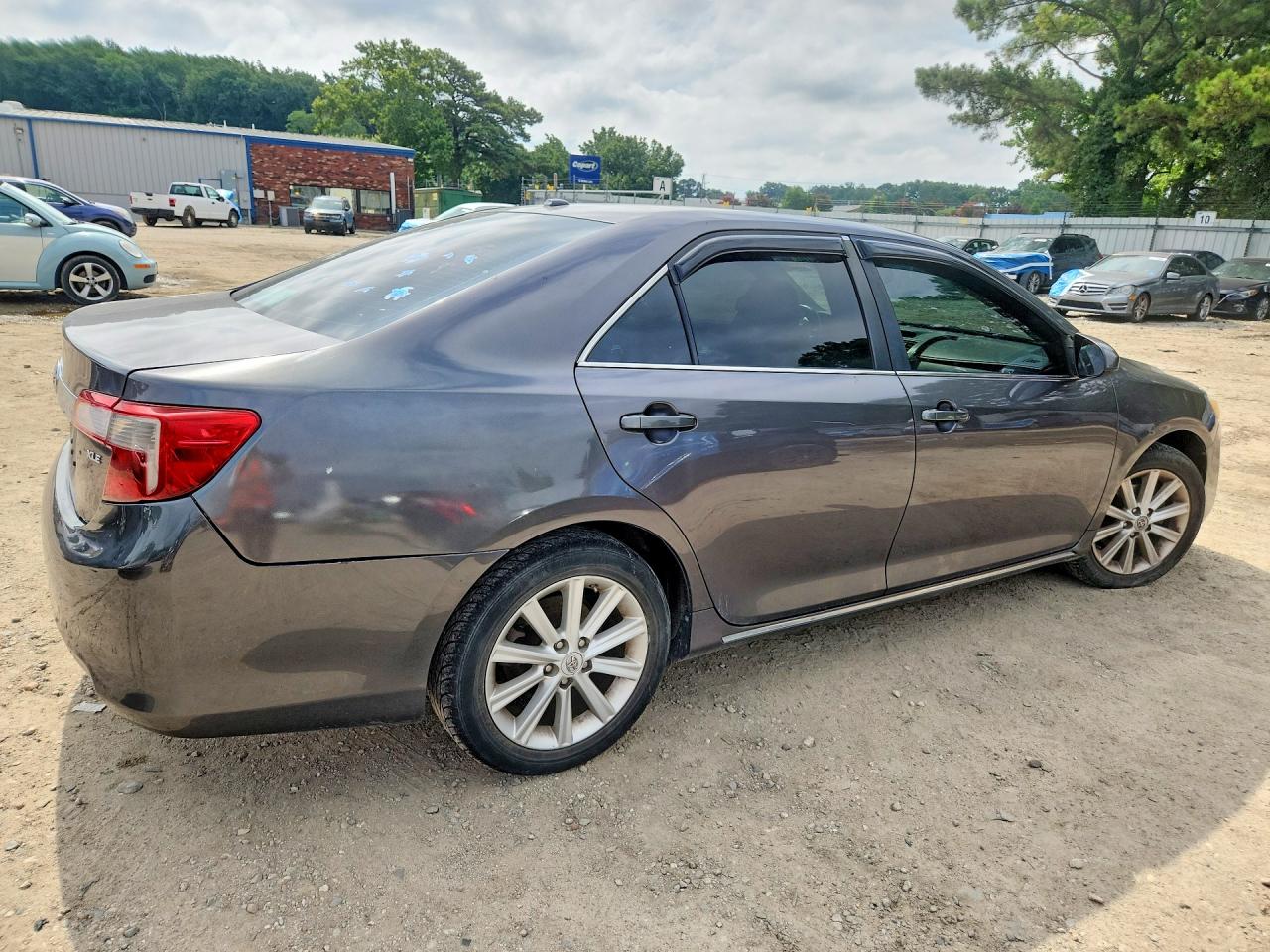 2013 Toyota Camry Xle Gray vin: 4T4BF1FK0DR286051