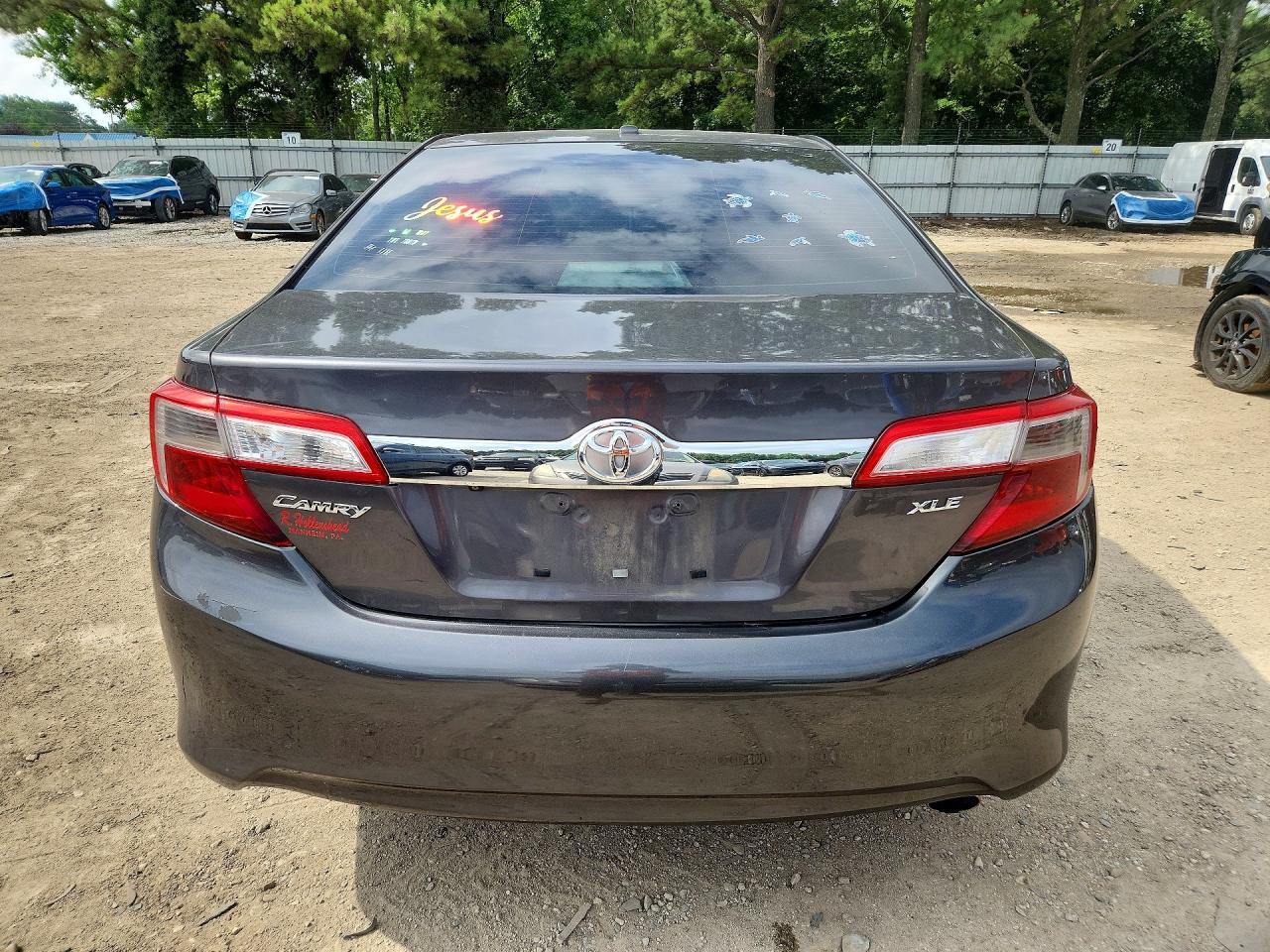 2013 Toyota Camry Xle Gray vin: 4T4BF1FK0DR286051
