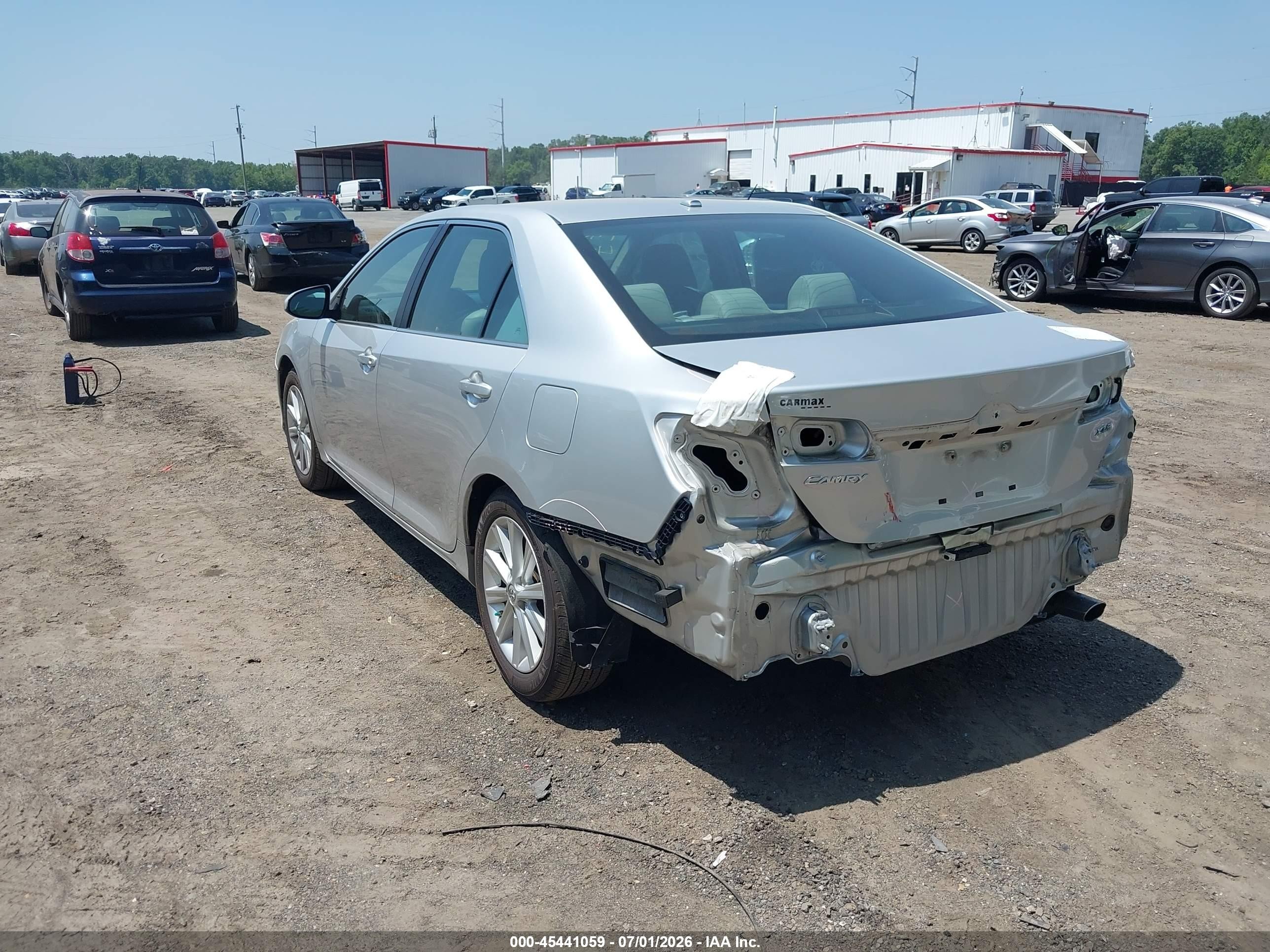 2013 Toyota Camry Xle Silver vin: 4T4BF1FK0DR298748