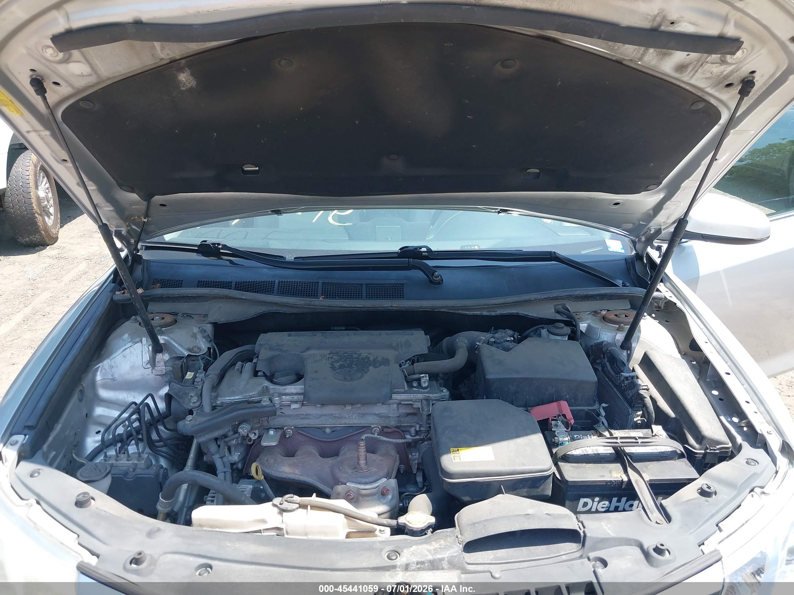 2013 Toyota Camry Xle Silver vin: 4T4BF1FK0DR298748