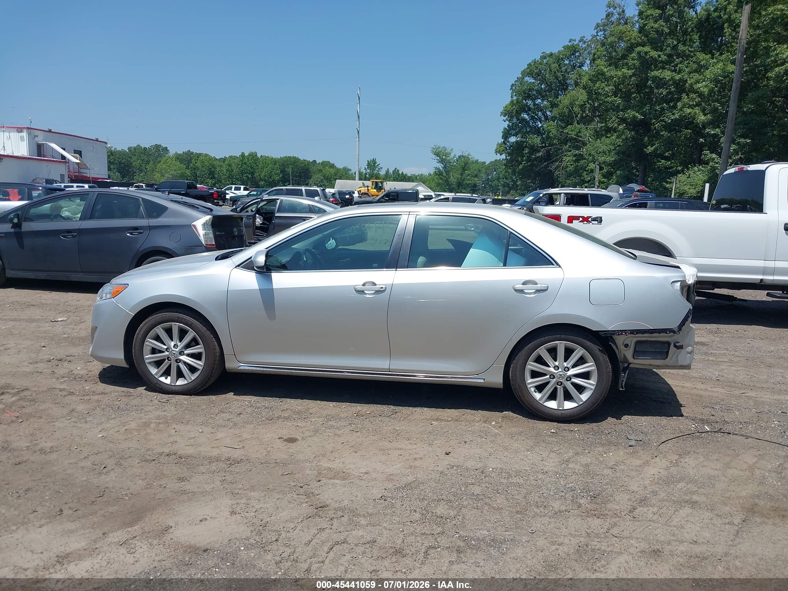 2013 Toyota Camry Xle Silver vin: 4T4BF1FK0DR298748