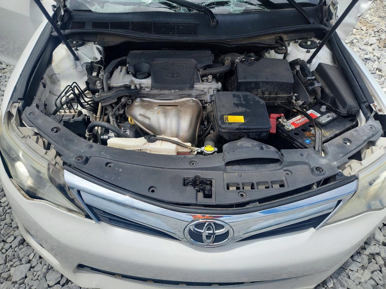 2013 Toyota Camry Xle White vin: 4T4BF1FK0DR300496