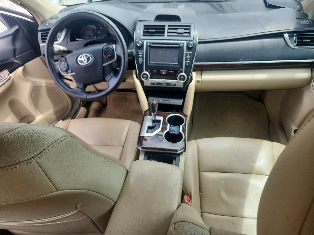 2013 Toyota Camry Xle White vin: 4T4BF1FK0DR300496