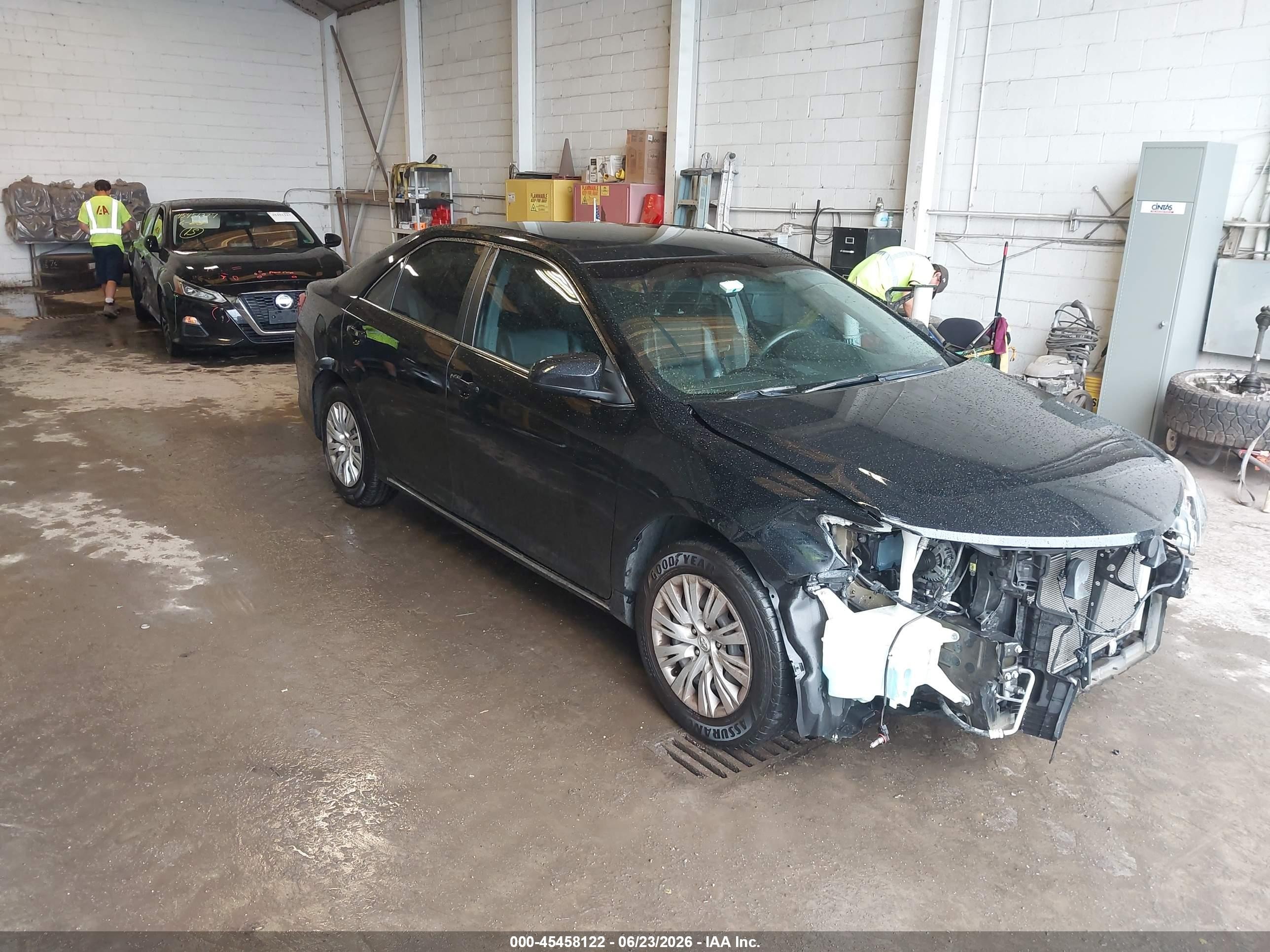 2013 Toyota Camry Le Black vin: 4T4BF1FK0DR301227
