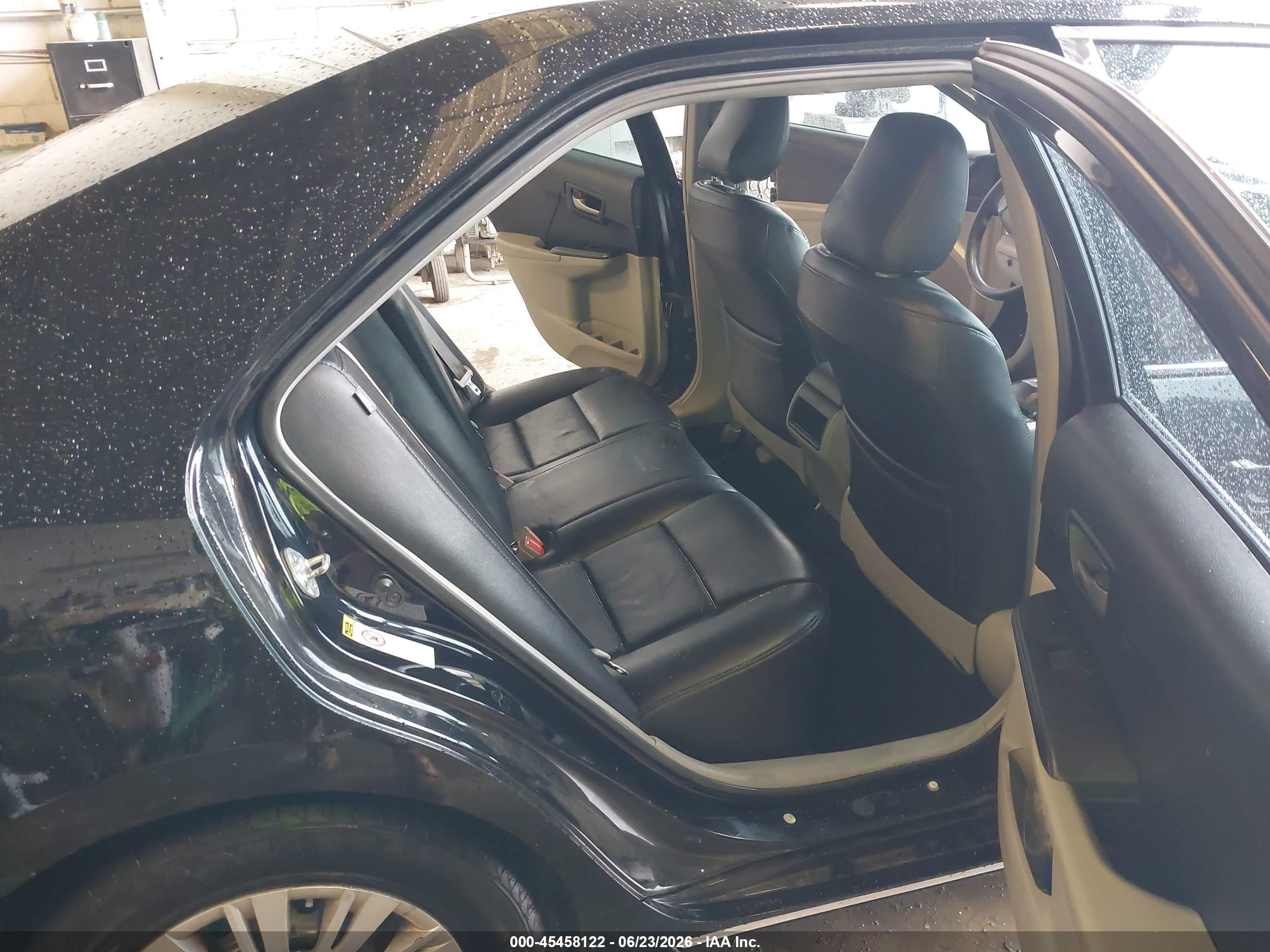 2013 Toyota Camry Le Black vin: 4T4BF1FK0DR301227