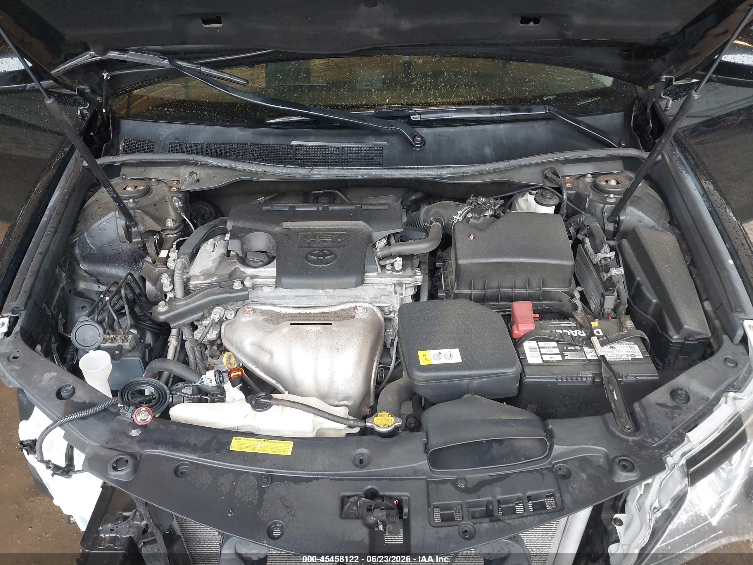 2013 Toyota Camry Le Black vin: 4T4BF1FK0DR301227
