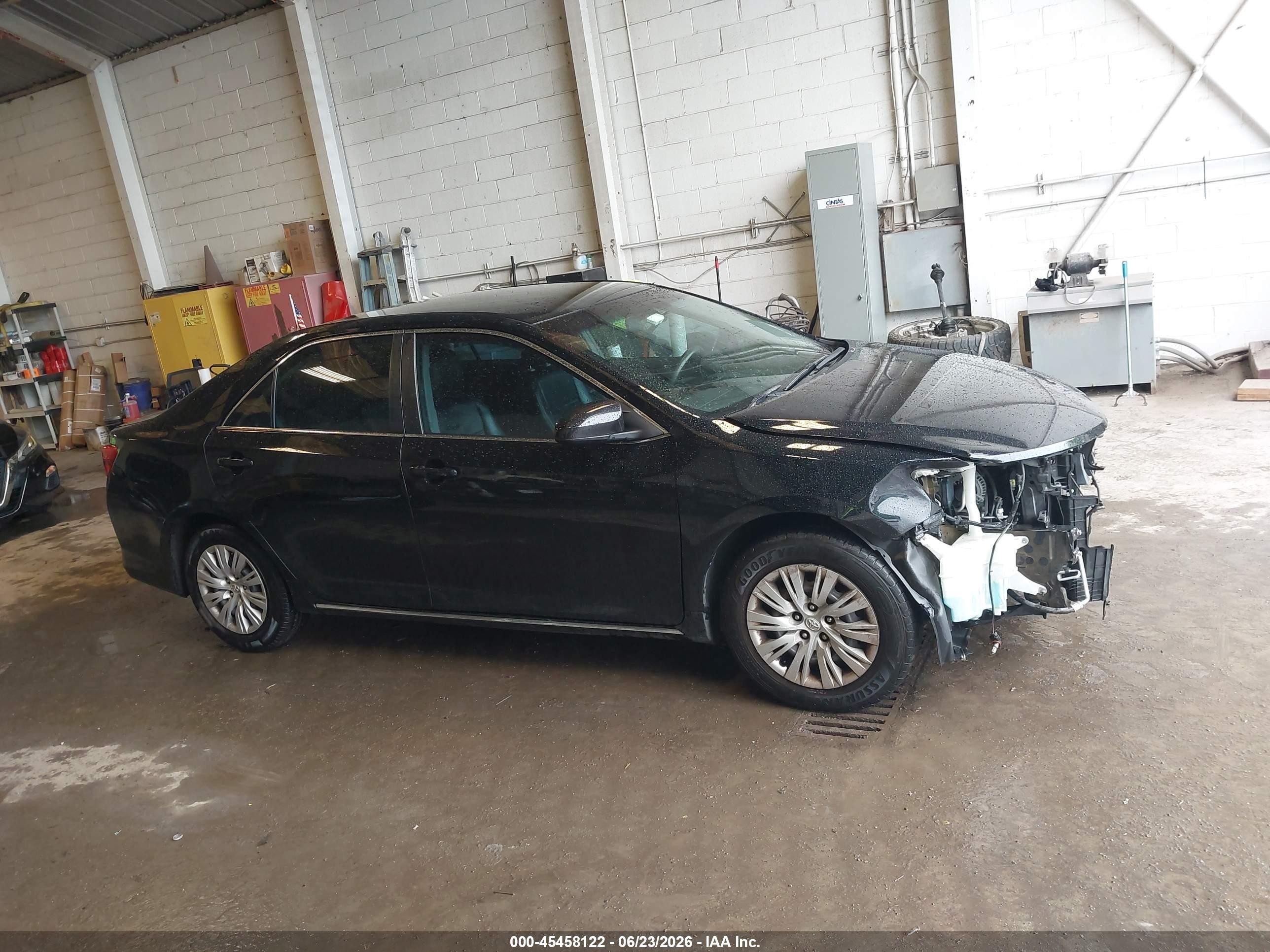 2013 Toyota Camry Le Black vin: 4T4BF1FK0DR301227