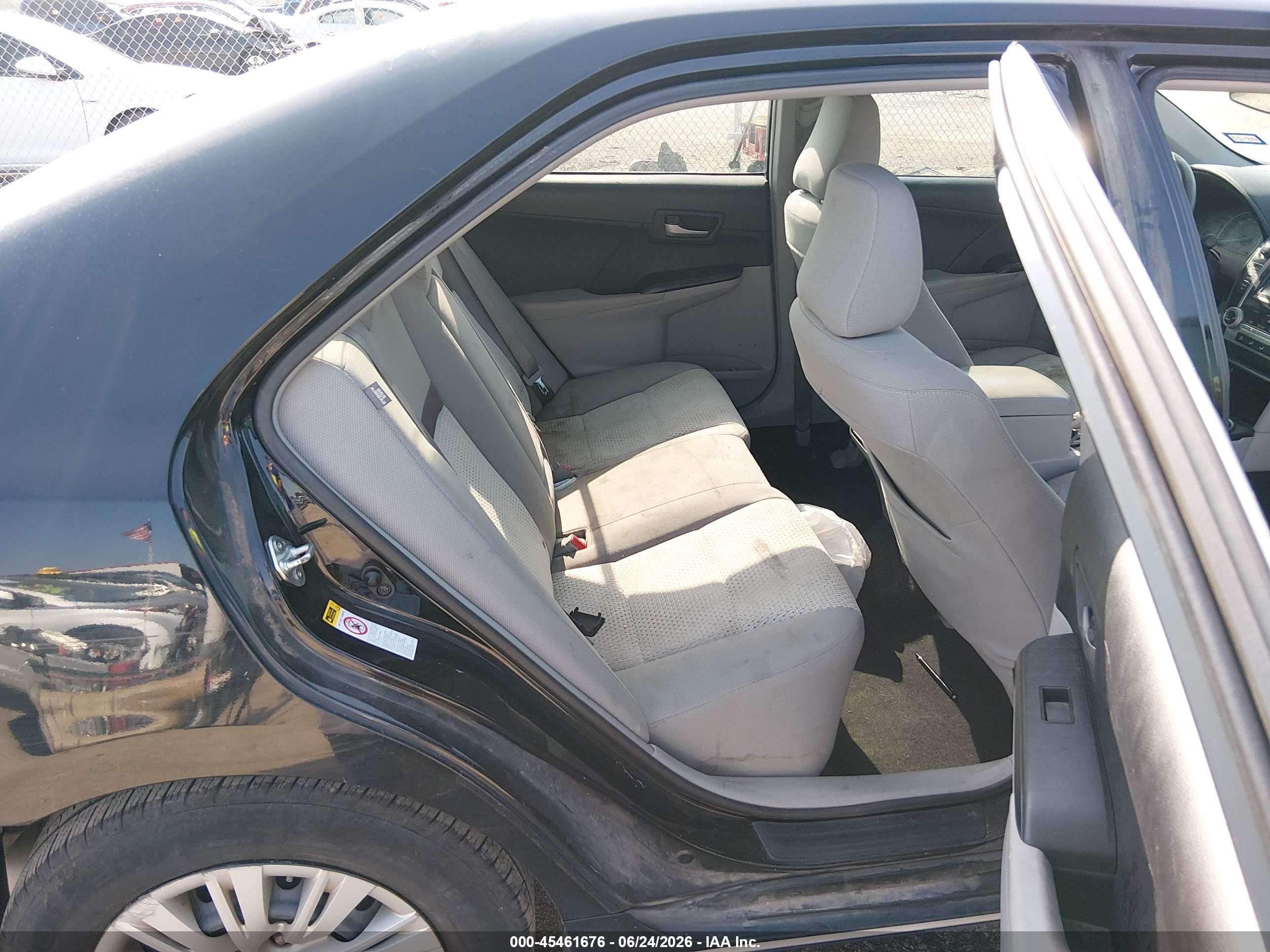 2013 Toyota Camry Le Black vin: 4T4BF1FK0DR301552