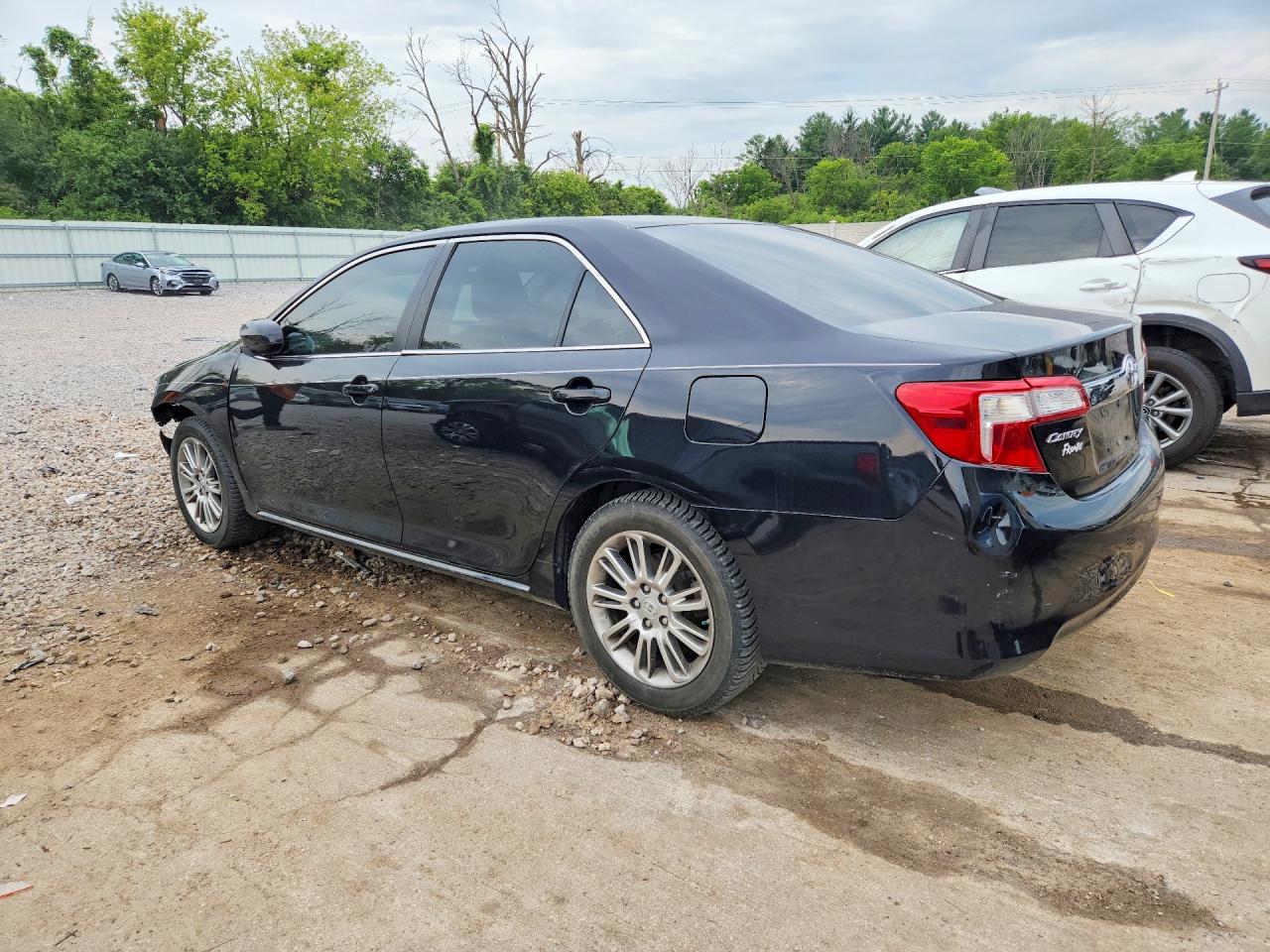 2013 Toyota Camry Xle Черный vin: 4T4BF1FK0DR306539