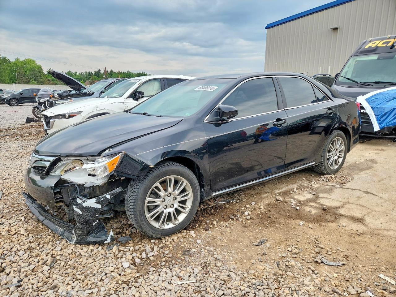 2013 Toyota Camry Xle Black vin: 4T4BF1FK0DR306539